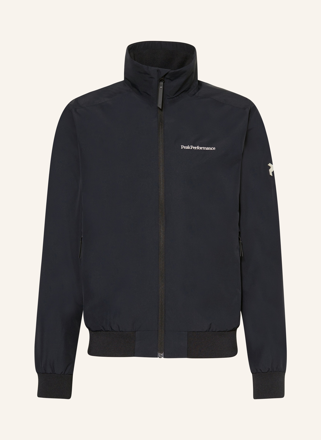 Peak Performance Outdoor jacket COASTAL, Color: BLACK (Image 1)