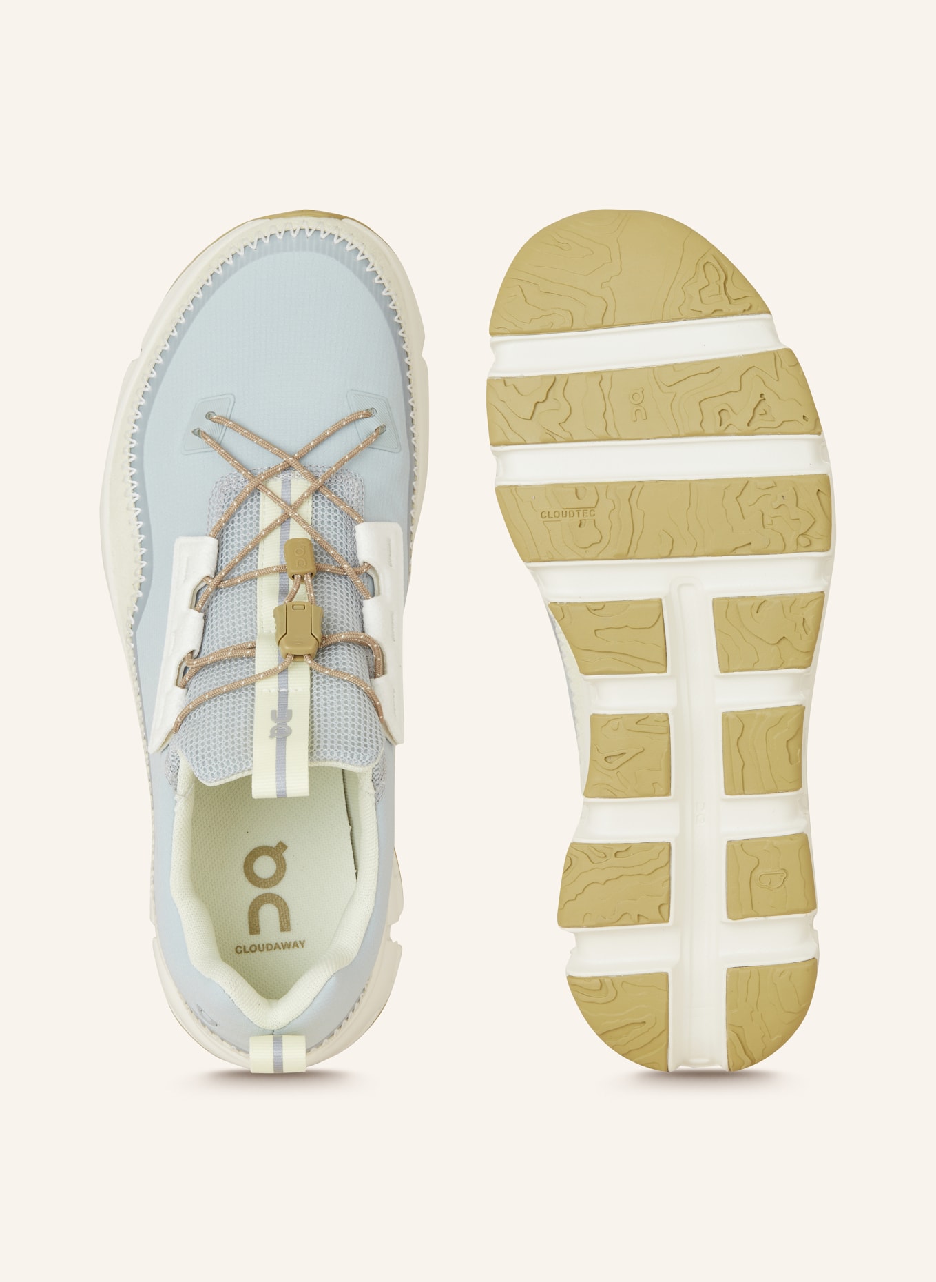 On Sneaker CLOUDAWAY: HELLGRÜN / HELLGELB