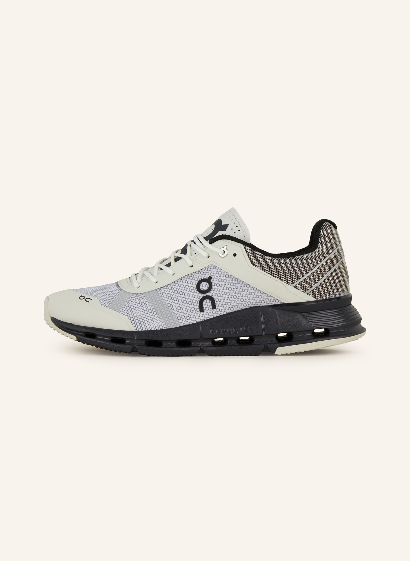 On Sneakers CLOUDNOVA Z5 RUSH, Color: BLACK/ WHITE (Image 4)