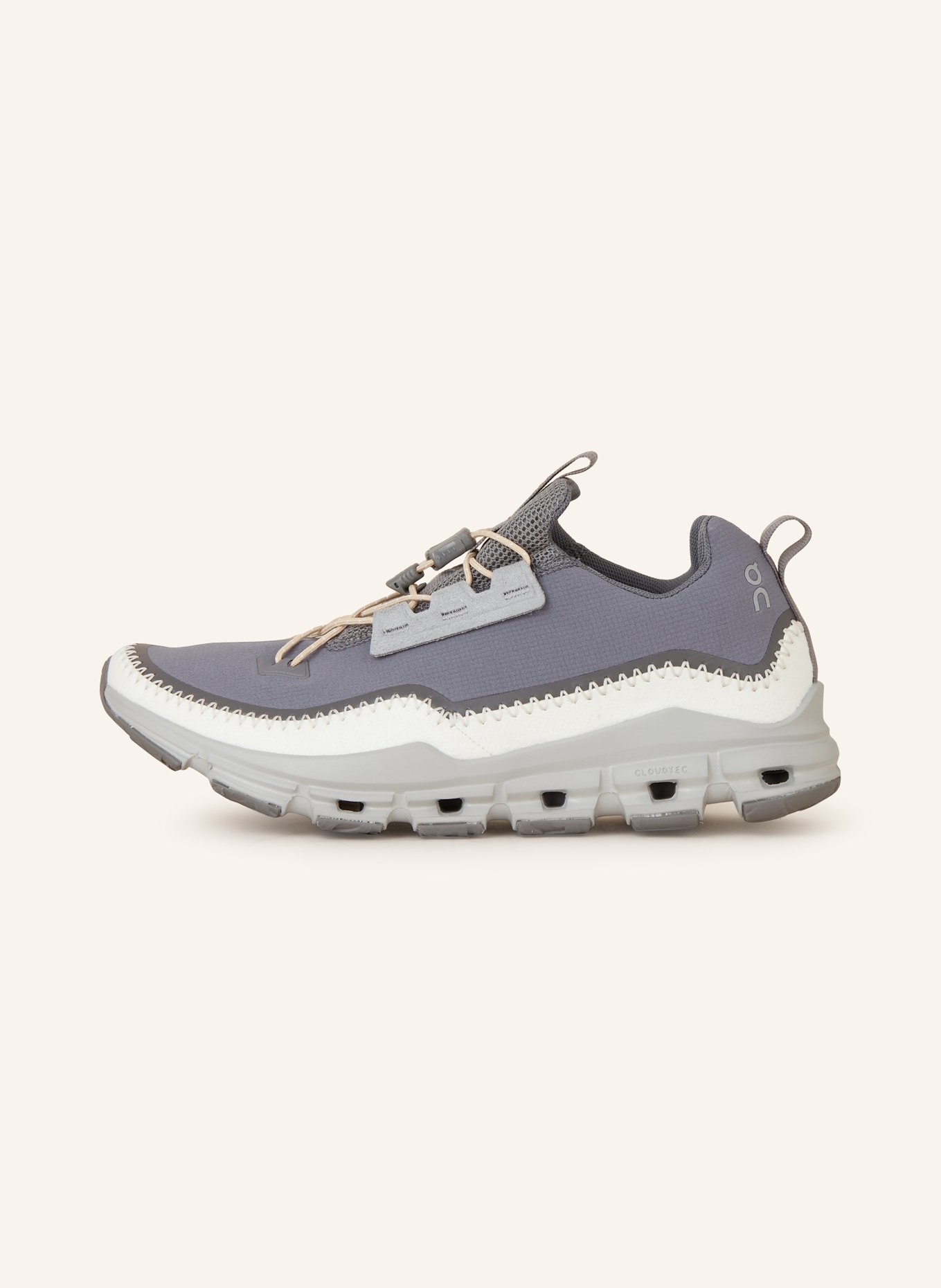 On Sneakers CLOUDAWAY, Color: GRAY (Image 4)