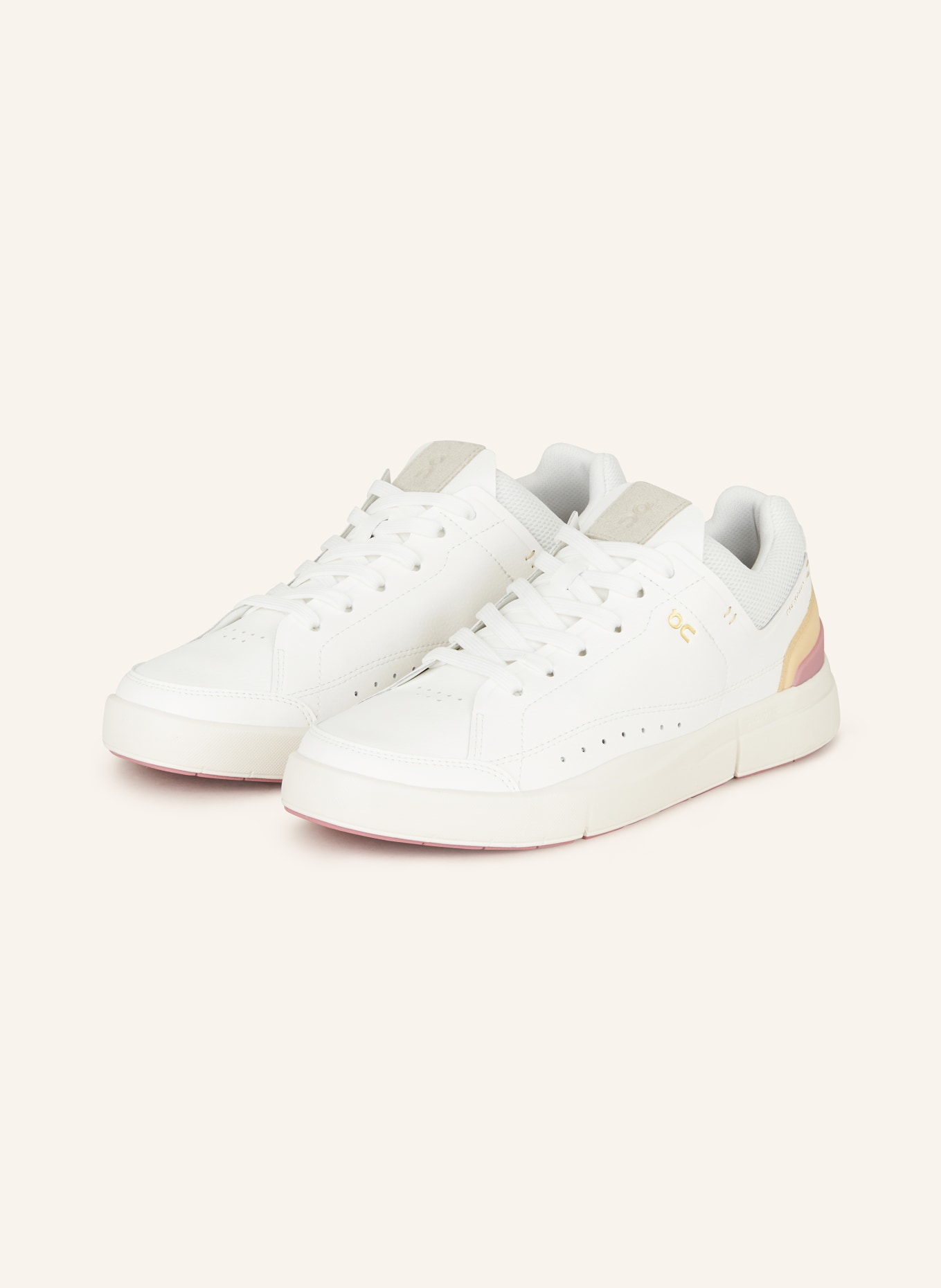 On Sneaker THE ROGER CENTRE COURT, Farbe: WEISS/ LILA/ HELLORANGE (Bild 1)
