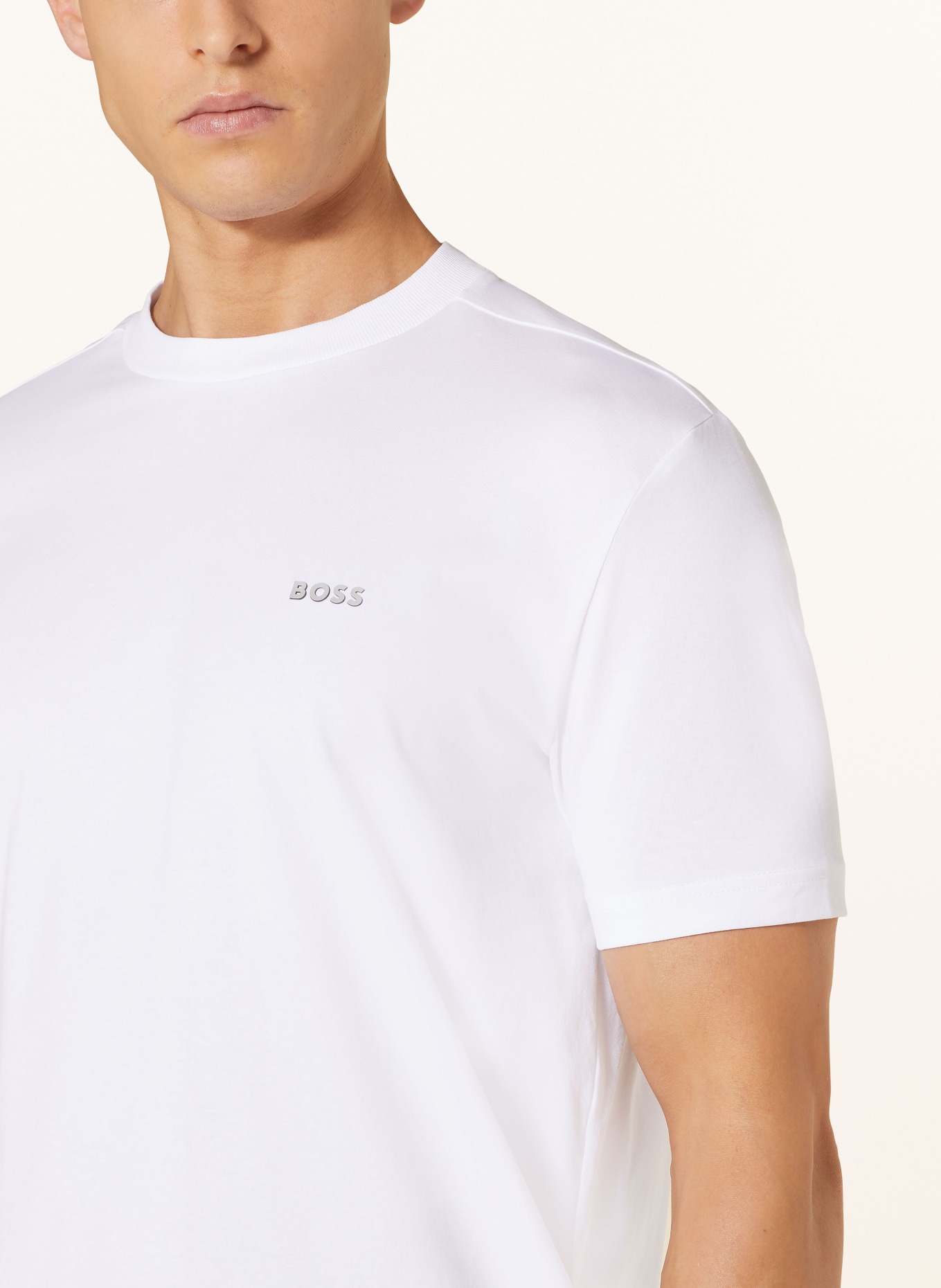 BOSS T-Shirt TEE, Farbe: WEISS (Bild 4)