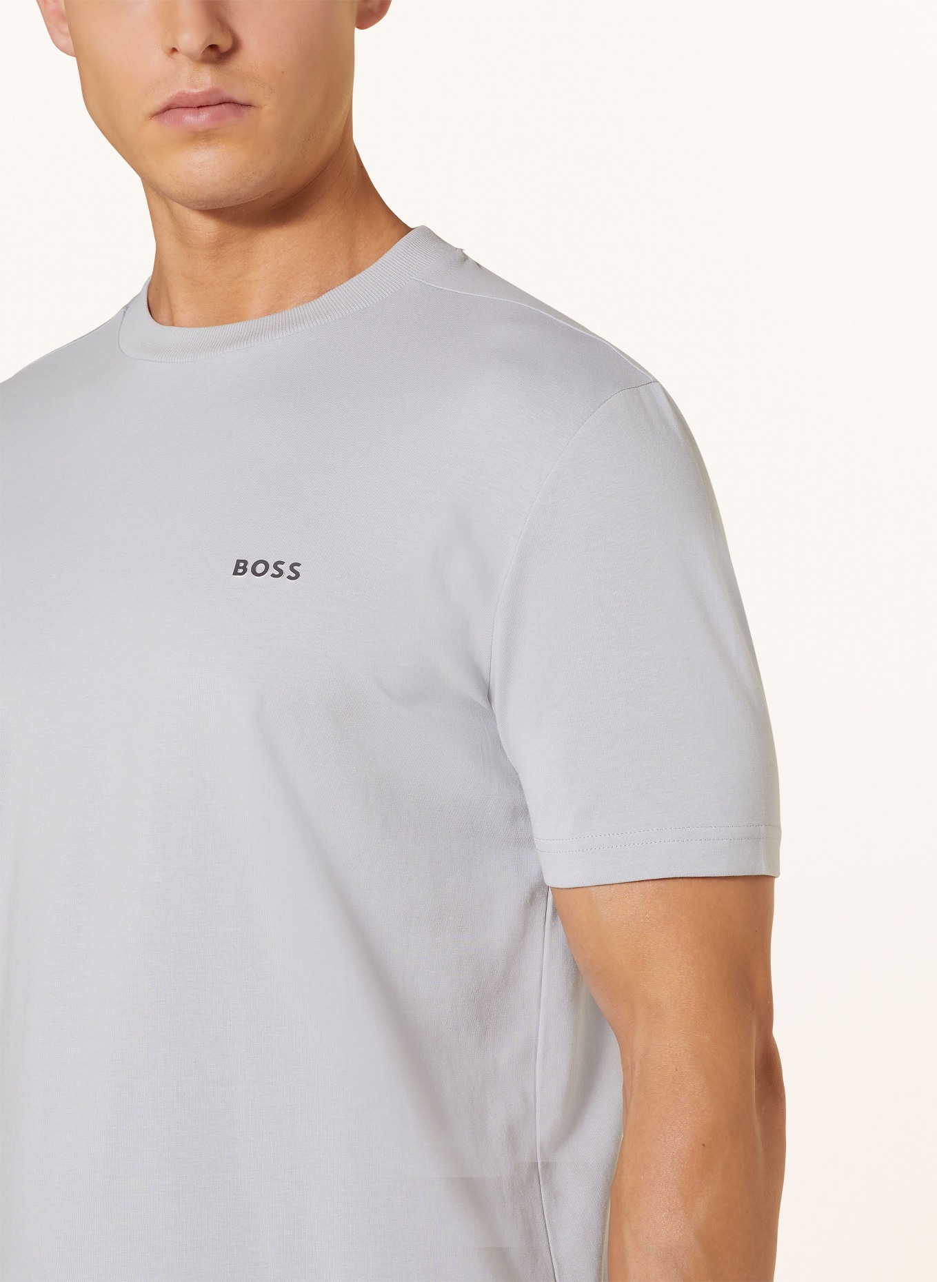 BOSS T-Shirt TEE, Farbe: HELLGRAU (Bild 4)