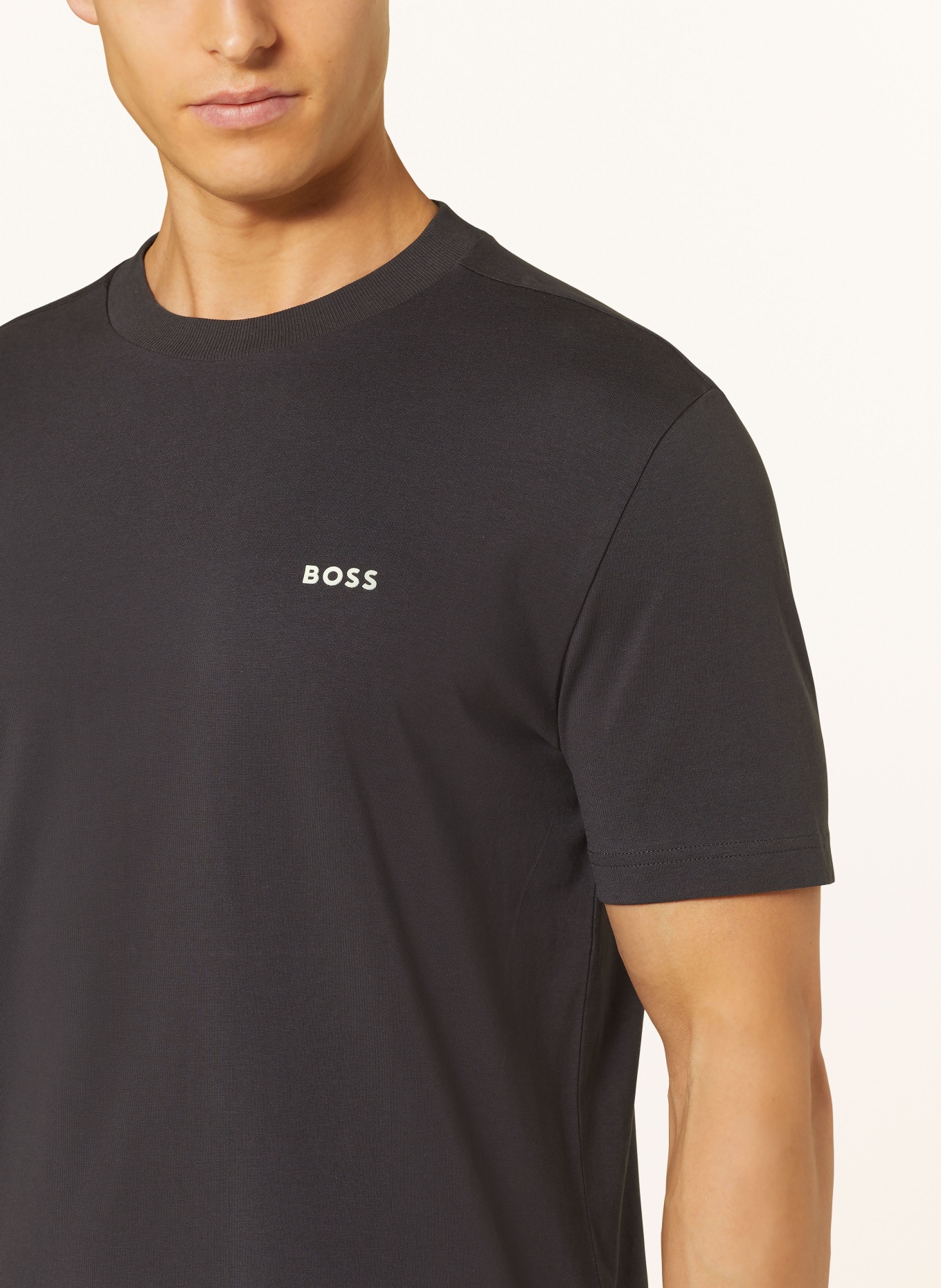 BOSS T-Shirt TEE, Farbe: DUNKELGRAU (Bild 4)
