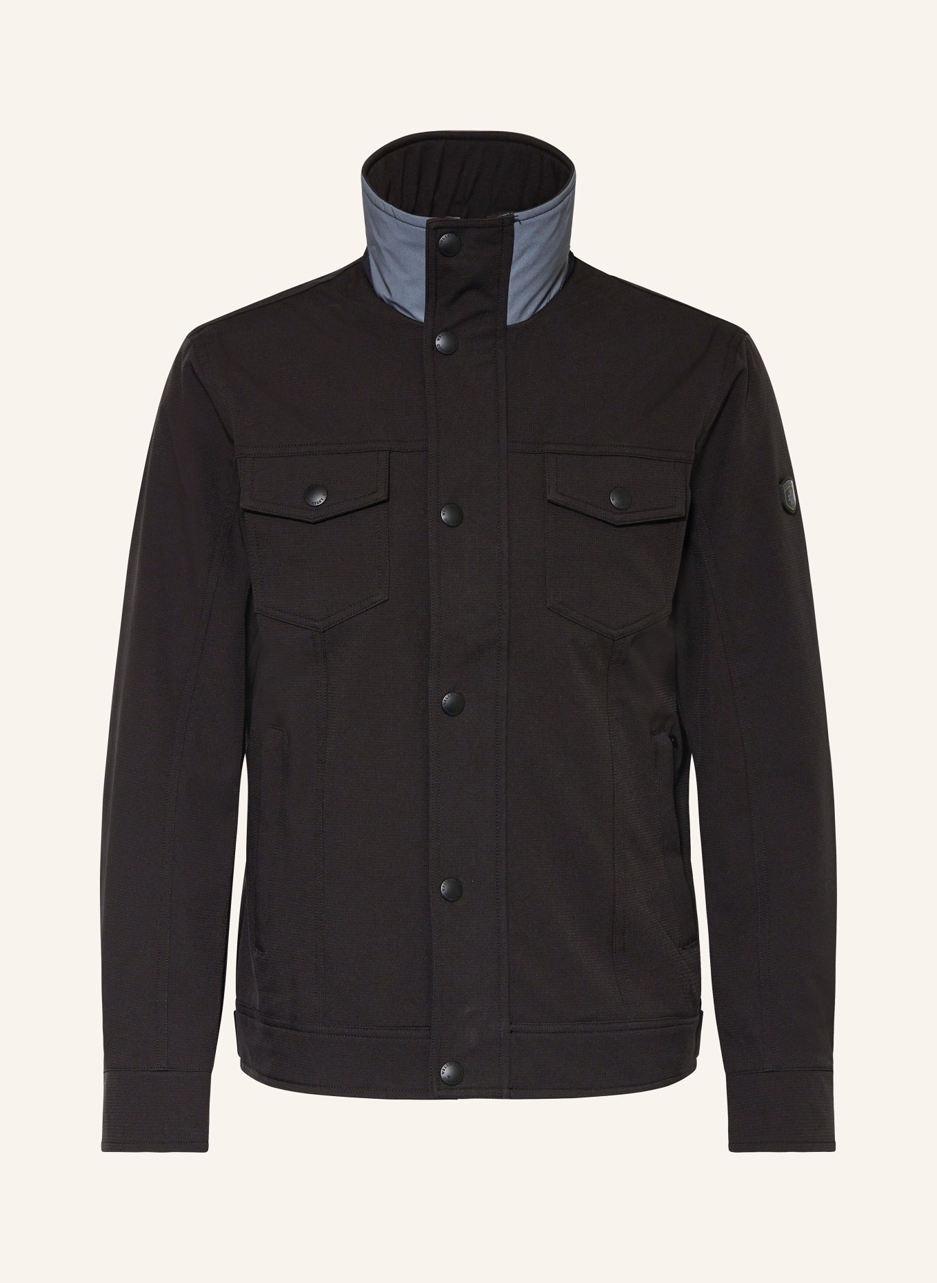 WELLENSTEYN Bomber jacket BIKE, Color: BLACK (Image 1)