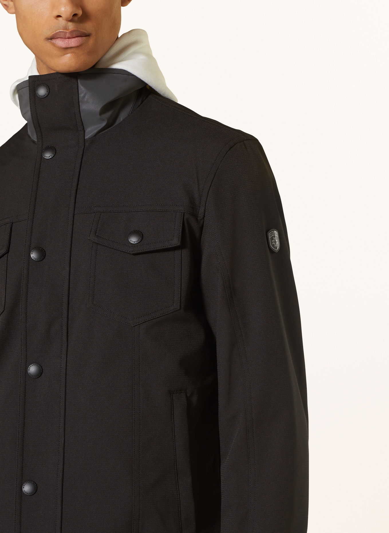 WELLENSTEYN Bomber jacket BIKE, Color: BLACK (Image 4)
