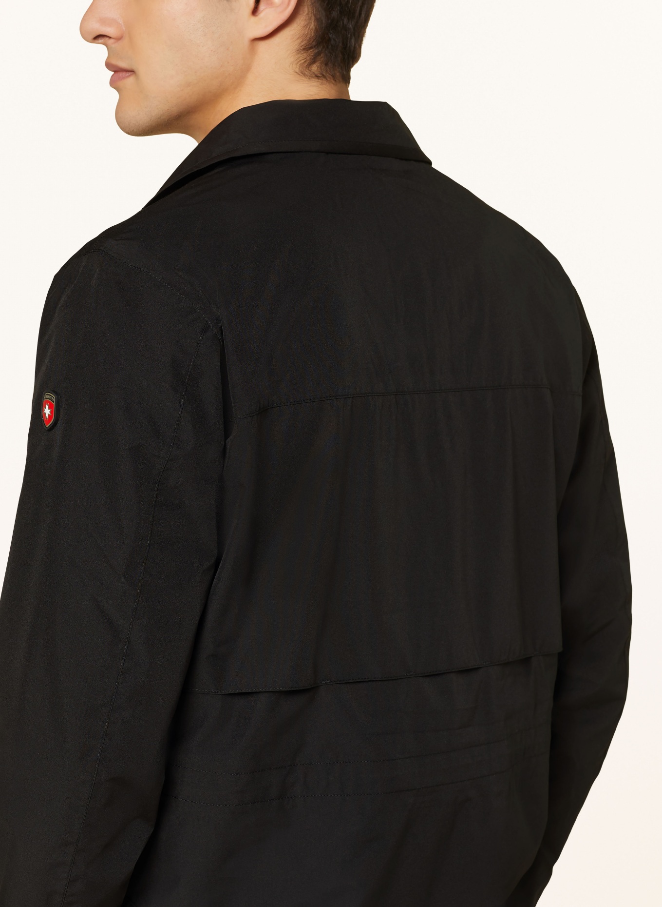 WELLENSTEYN Field jacket GOLF JACKET, Color: BLACK (Image 6)