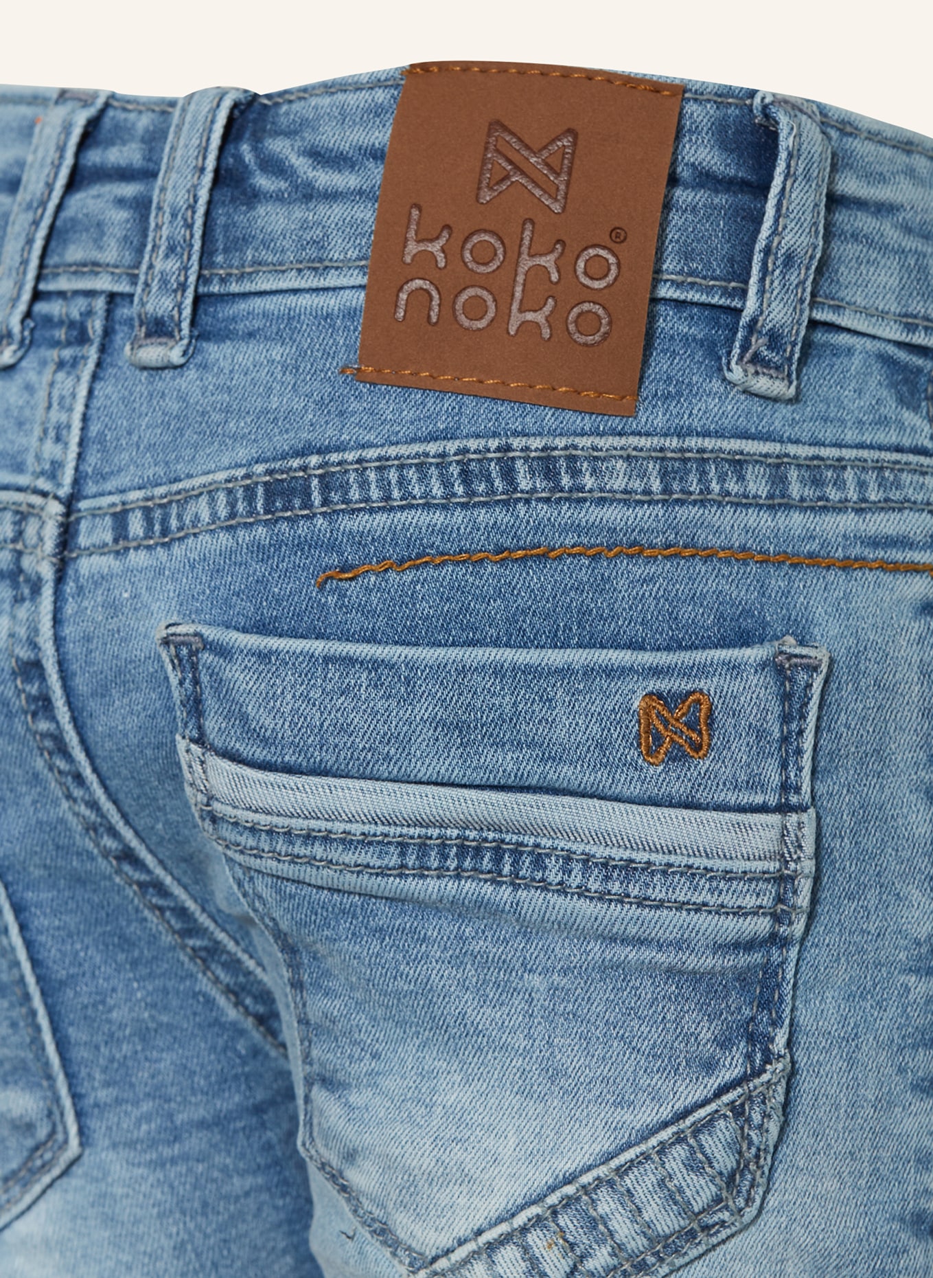 Koko Noko Jeansshorts, Farbe: blue jeans (Bild 3)