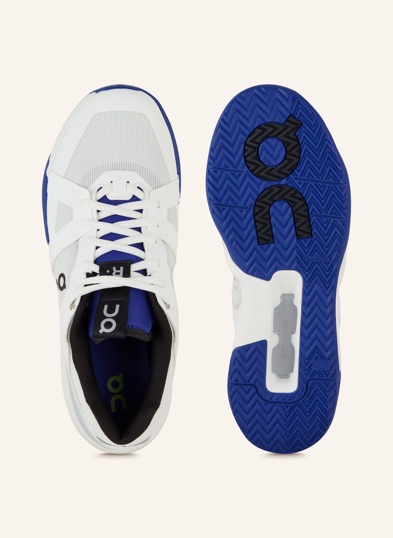 On Tennis shoes THE ROGER CLUBHOUSE PRO, Color: WHITE (Image 5)