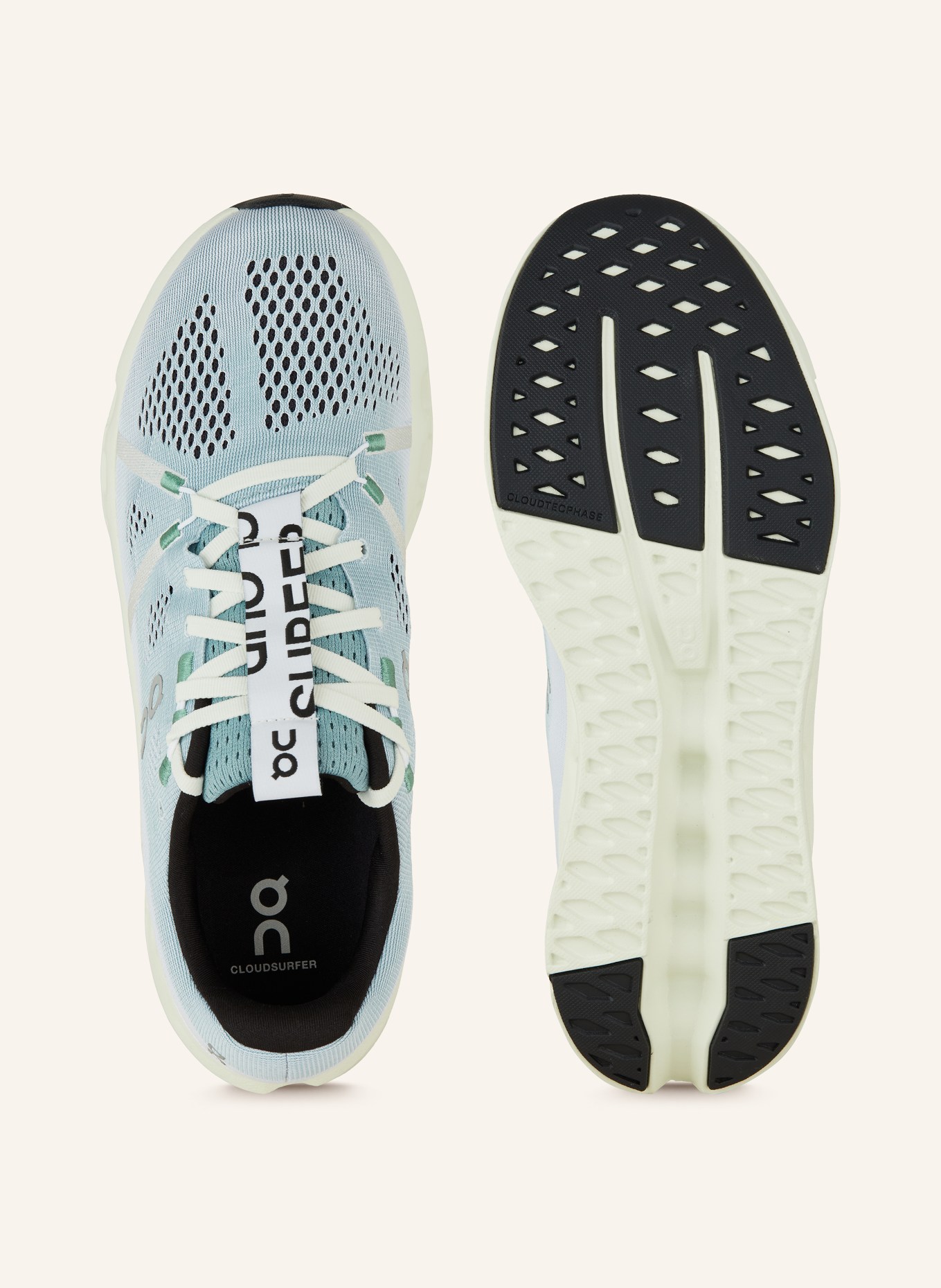 On Running shoes CLOUDSURFER, Color: LIGHT BLUE/ LIGHT GRAY (Image 5)