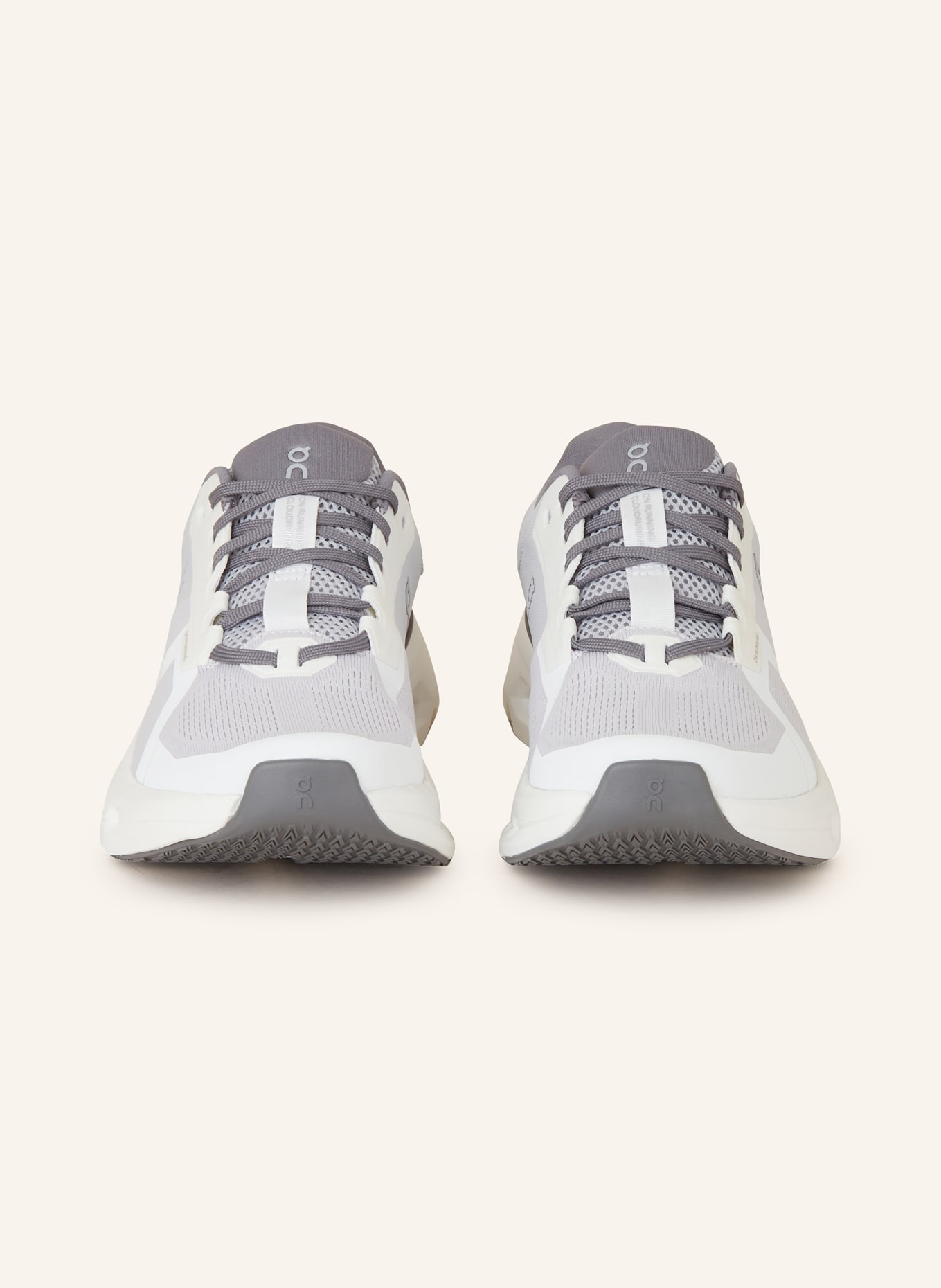 On Running shoes CLOUDRUNNER 2, Color: LIGHT GRAY/ WHITE (Image 3)