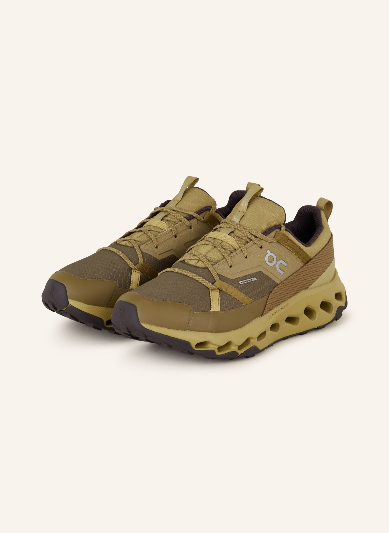 On Trekking shoes CLOUDHORIZON WATERPROOF, Color: OLIVE/ LIGHT GREEN (Image 1)