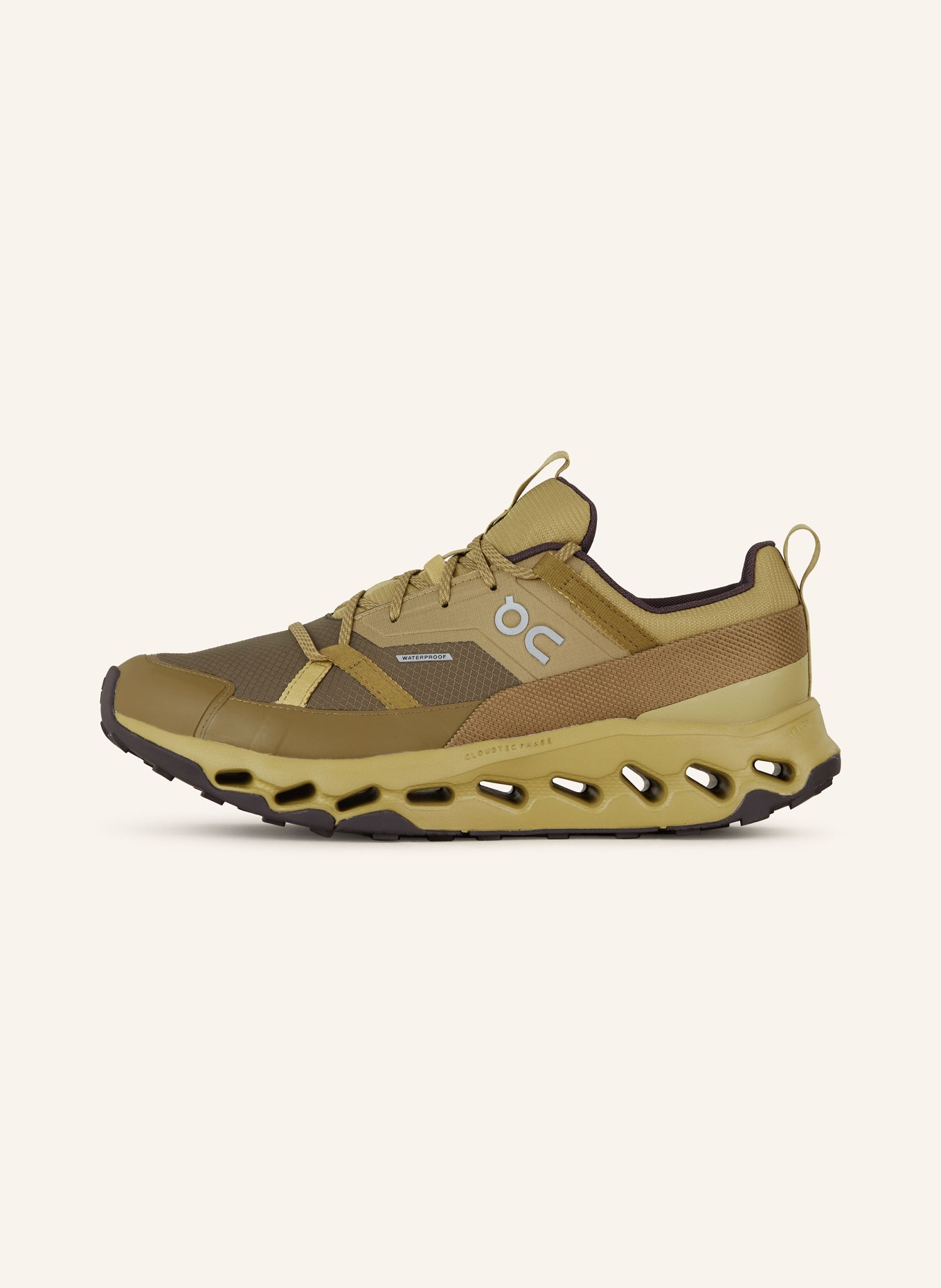 On Trekking shoes CLOUDHORIZON WATERPROOF, Color: OLIVE/ LIGHT GREEN (Image 4)