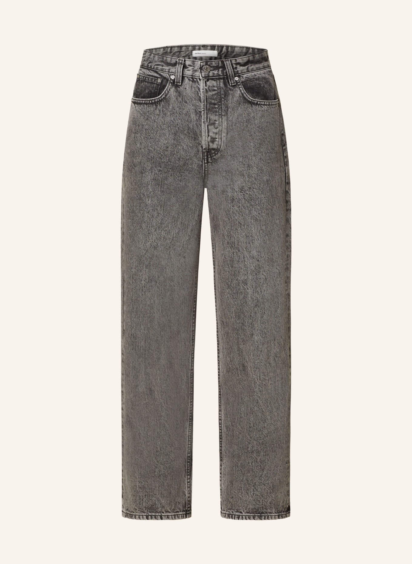 gina tricot Straight Jeans, Farbe: 8000 grey (Bild 1)