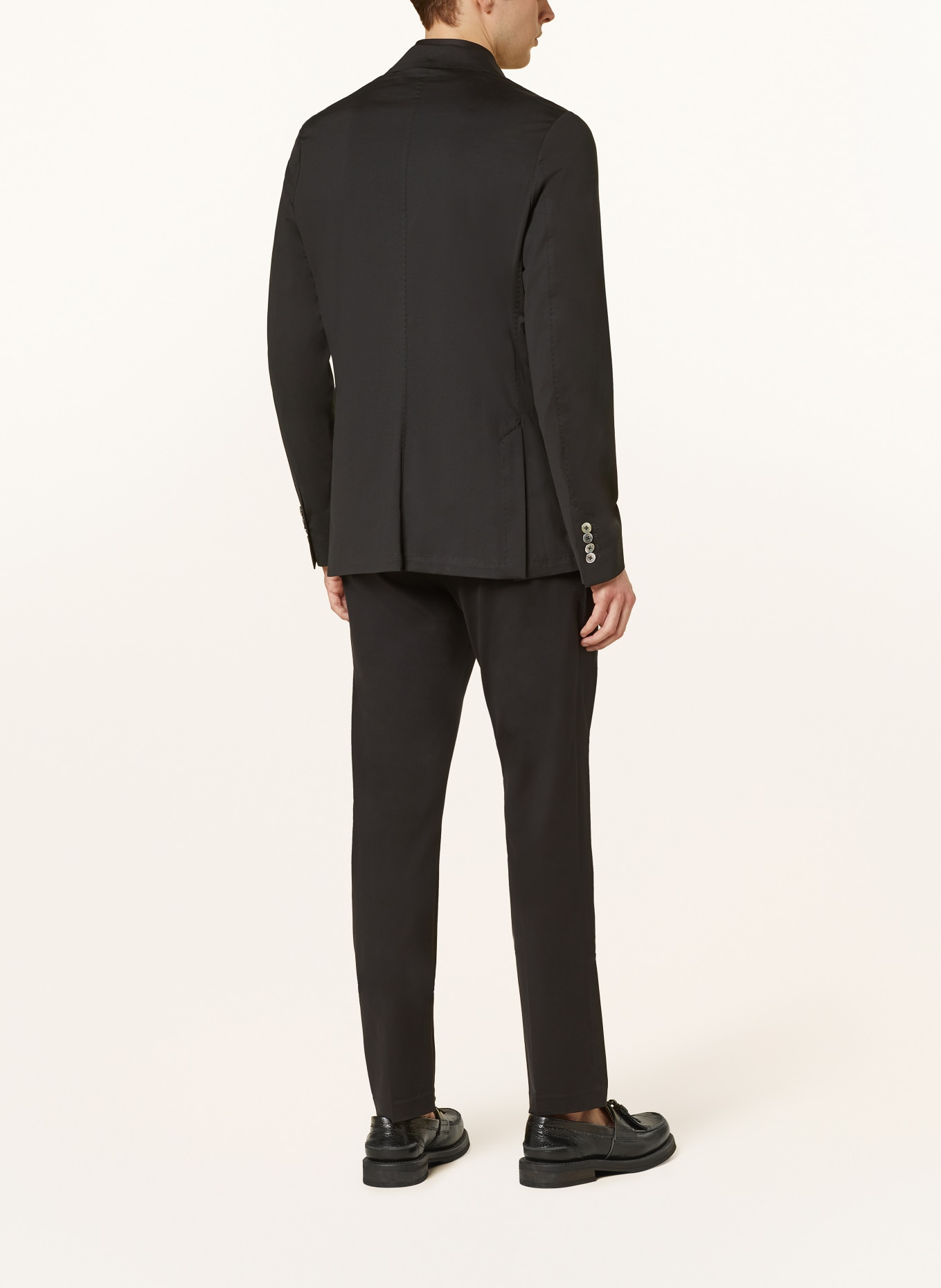 Stefan Brandt Jersey jacket ADRIAN SUPER extra slim fit, Color: BLACK (Image 3)