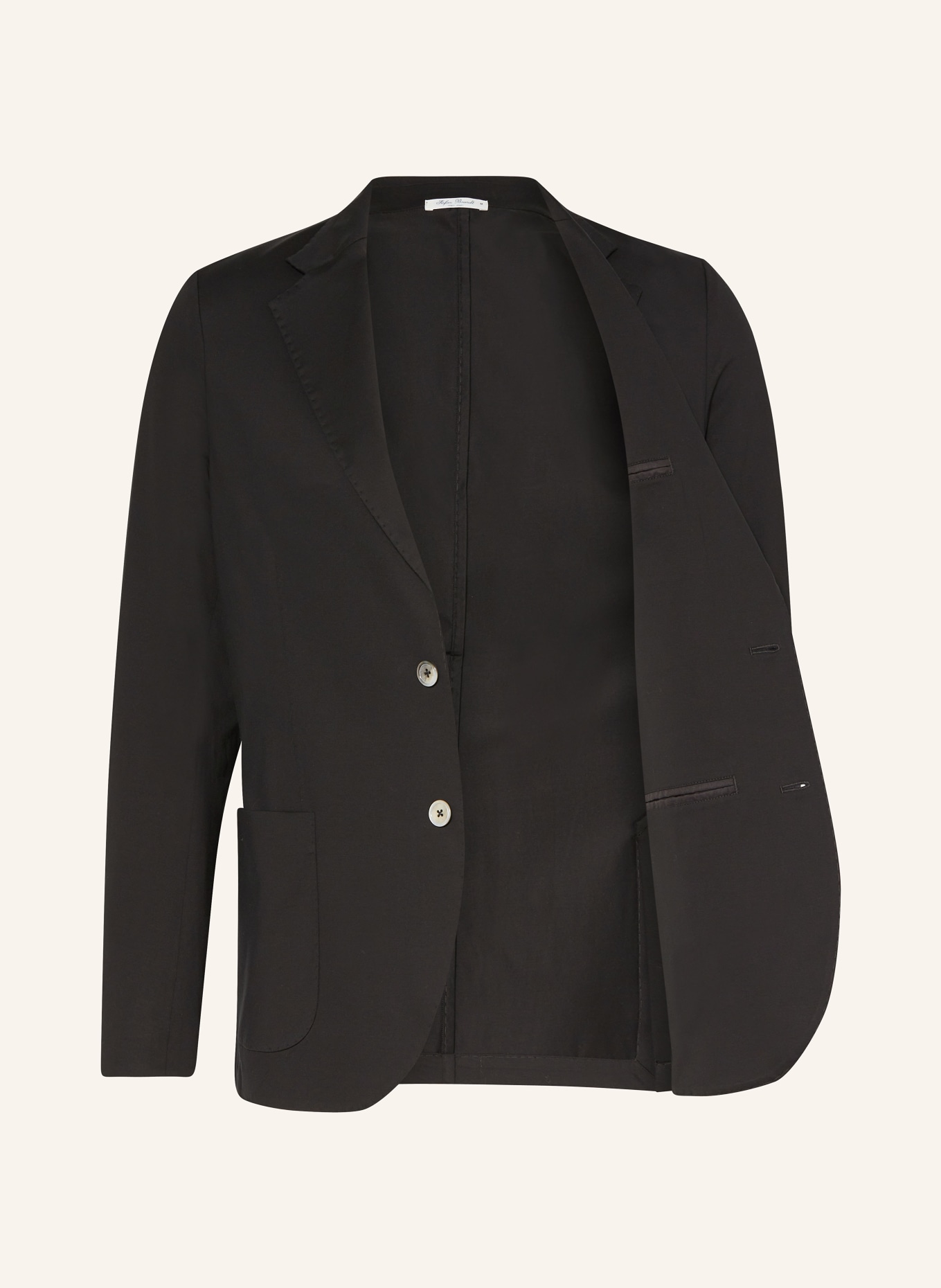 Stefan Brandt Jersey jacket ADRIAN SUPER extra slim fit, Color: BLACK (Image 4)