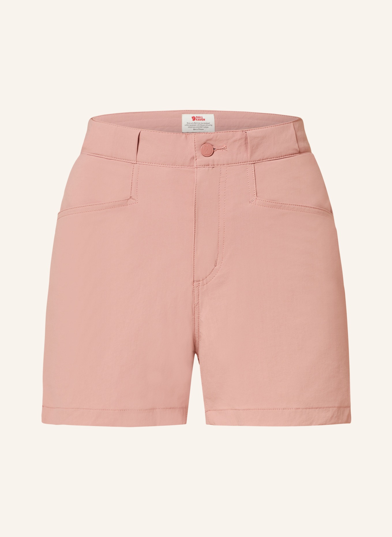 FJÄLLRÄVEN Trekking shorts HIGH COAST, Color: ROSE (Image 1)