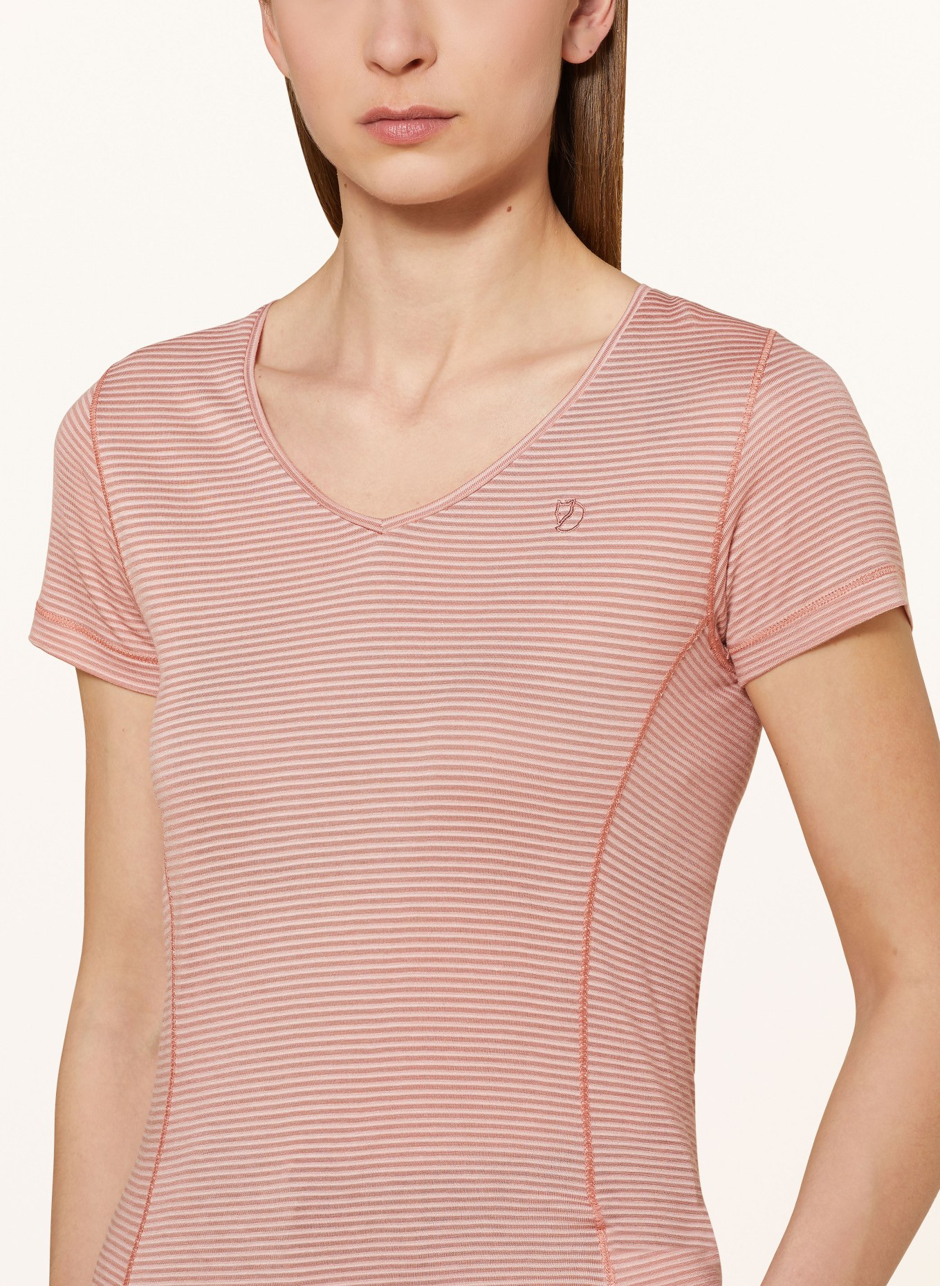 FJÄLLRÄVEN T-Shirt ABISKO COOL, Color: ROSE/ DUSKY PINK (Image 4)