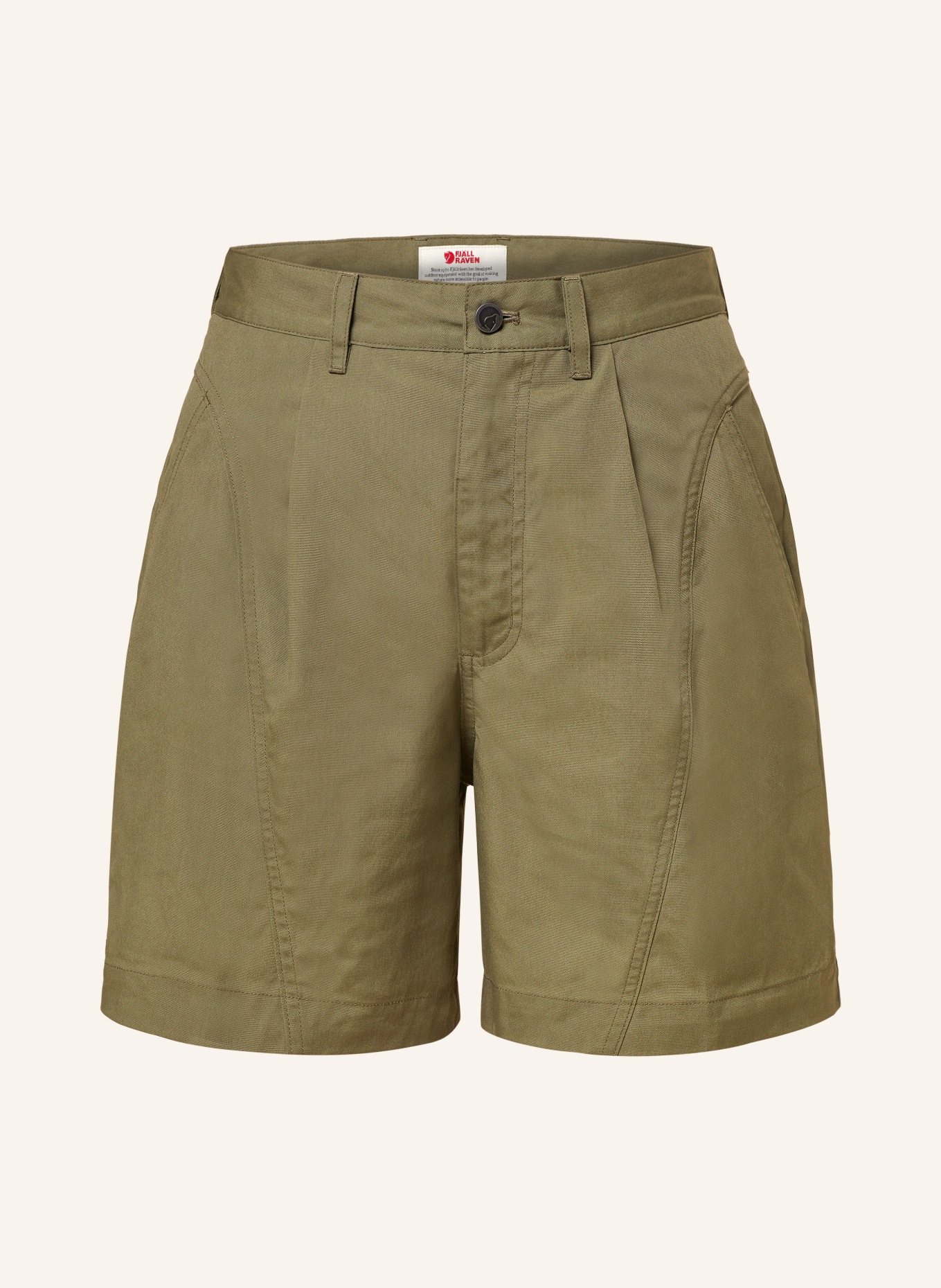 FJÄLLRÄVEN Trekking shorts VARDAG, Color: OLIVE (Image 1)