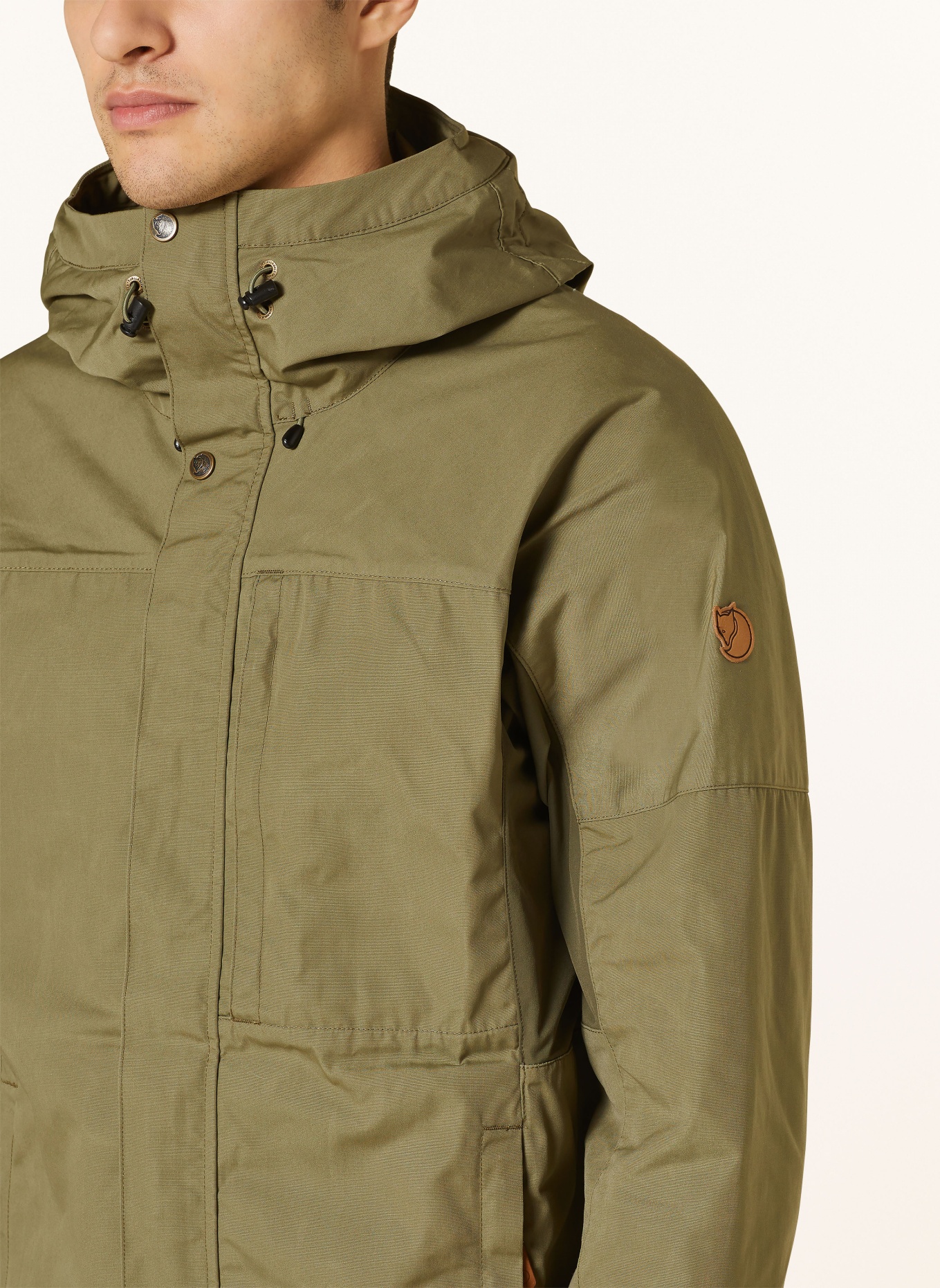 FJÄLLRÄVEN Outdoor jacket KAIPAK, Color: OLIVE (Image 5)