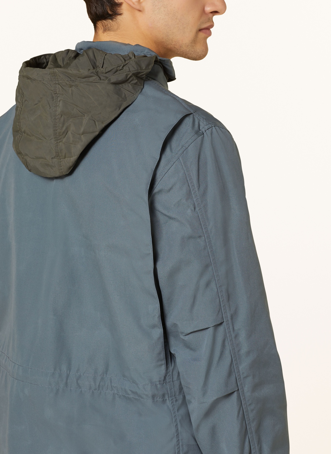 FJÄLLRÄVEN Outdoor jacket RÄVEN, Color: BLUE GRAY (Image 5)