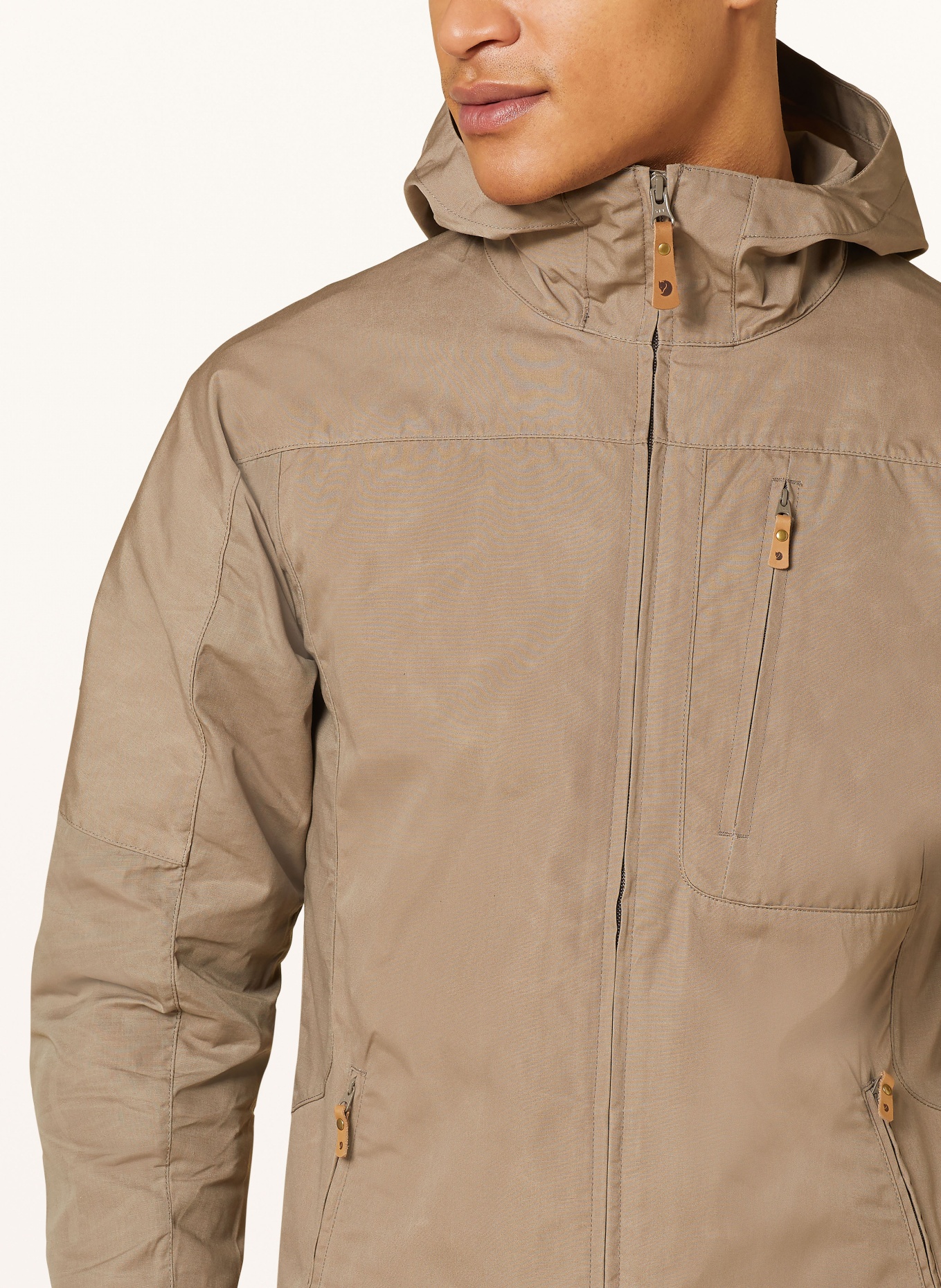 FJÄLLRÄVEN Outdoor jacket STEN, Color: TAUPE (Image 5)