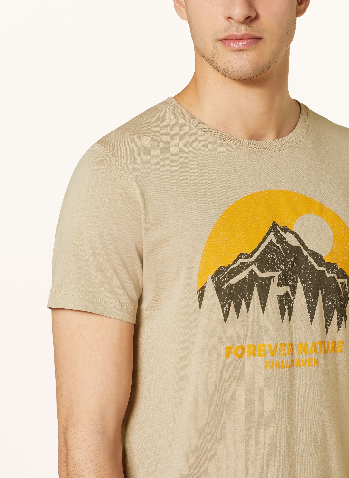 FJÄLLRÄVEN T-Shirt, Farbe: HELLBRAUN (Bild 4)
