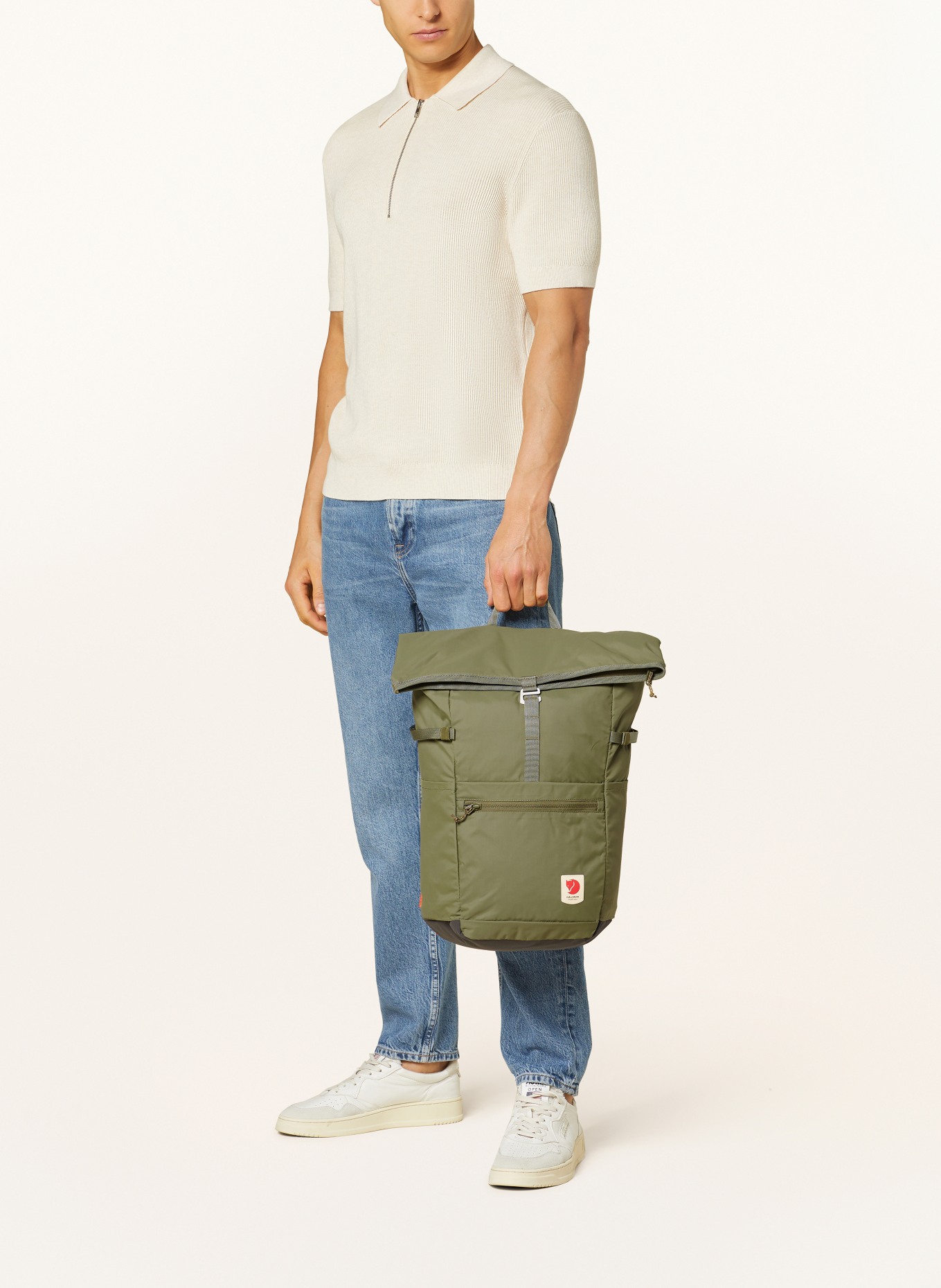 FJÄLLRÄVEN Backpack HIGH COAST FOLDSACK 24 l, Color: OLIVE (Image 5)