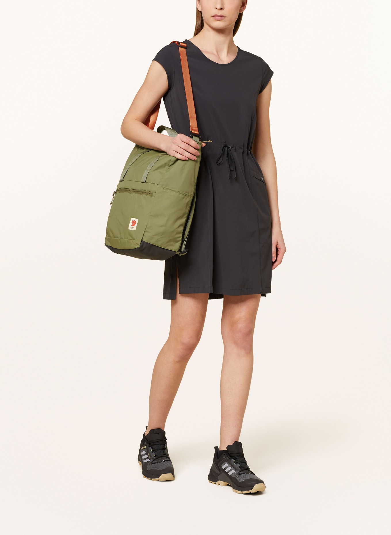 FJÄLLRÄVEN Backpack HIGH COAST, Color: OLIVE (Image 5)