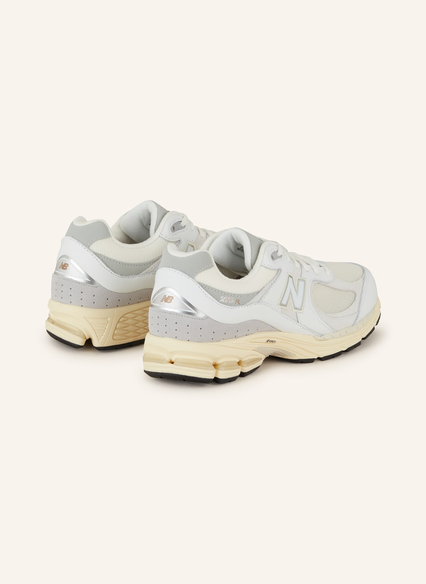 new balance Sneakers 2002R, Color: WHITE/ LIGHT GRAY/ SILVER (Image 2)