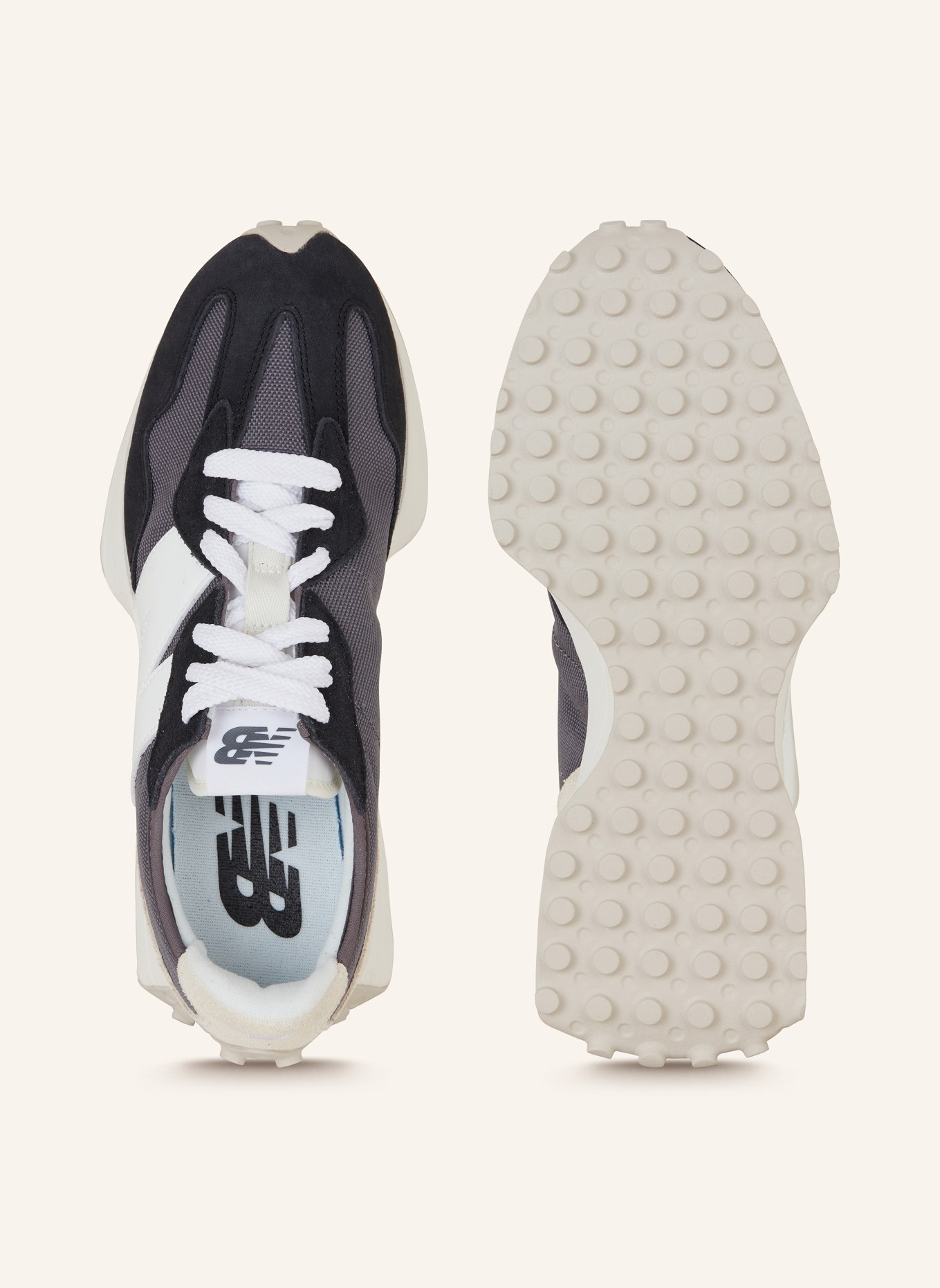new balance Sneaker 327, Farbe: SCHWARZ/ GRAU (Bild 5)