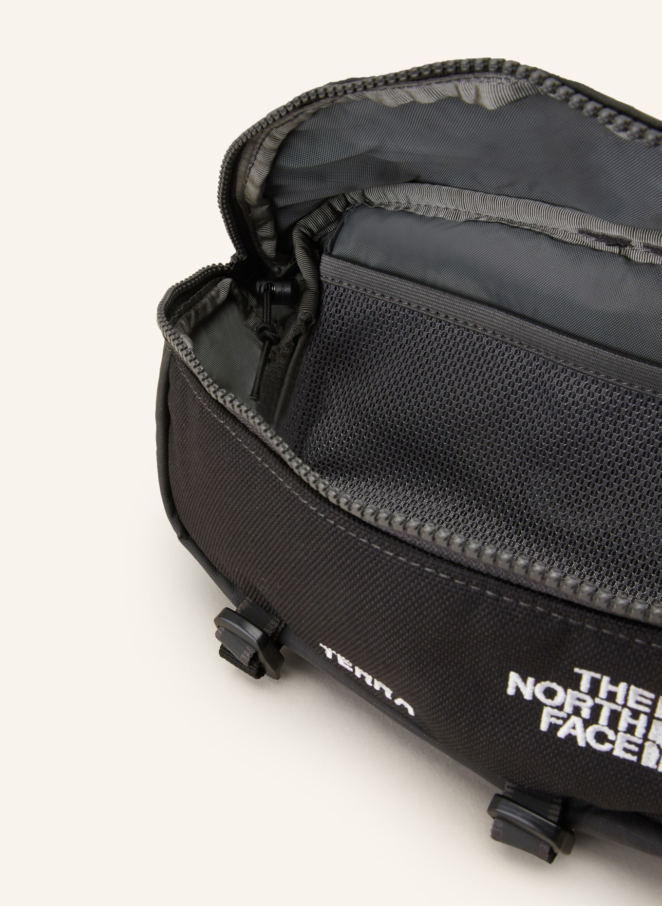 THE NORTH FACE Waist bag TERRA LUMBAR 3 l, Color: DARK GRAY/ BLACK (Image 3)