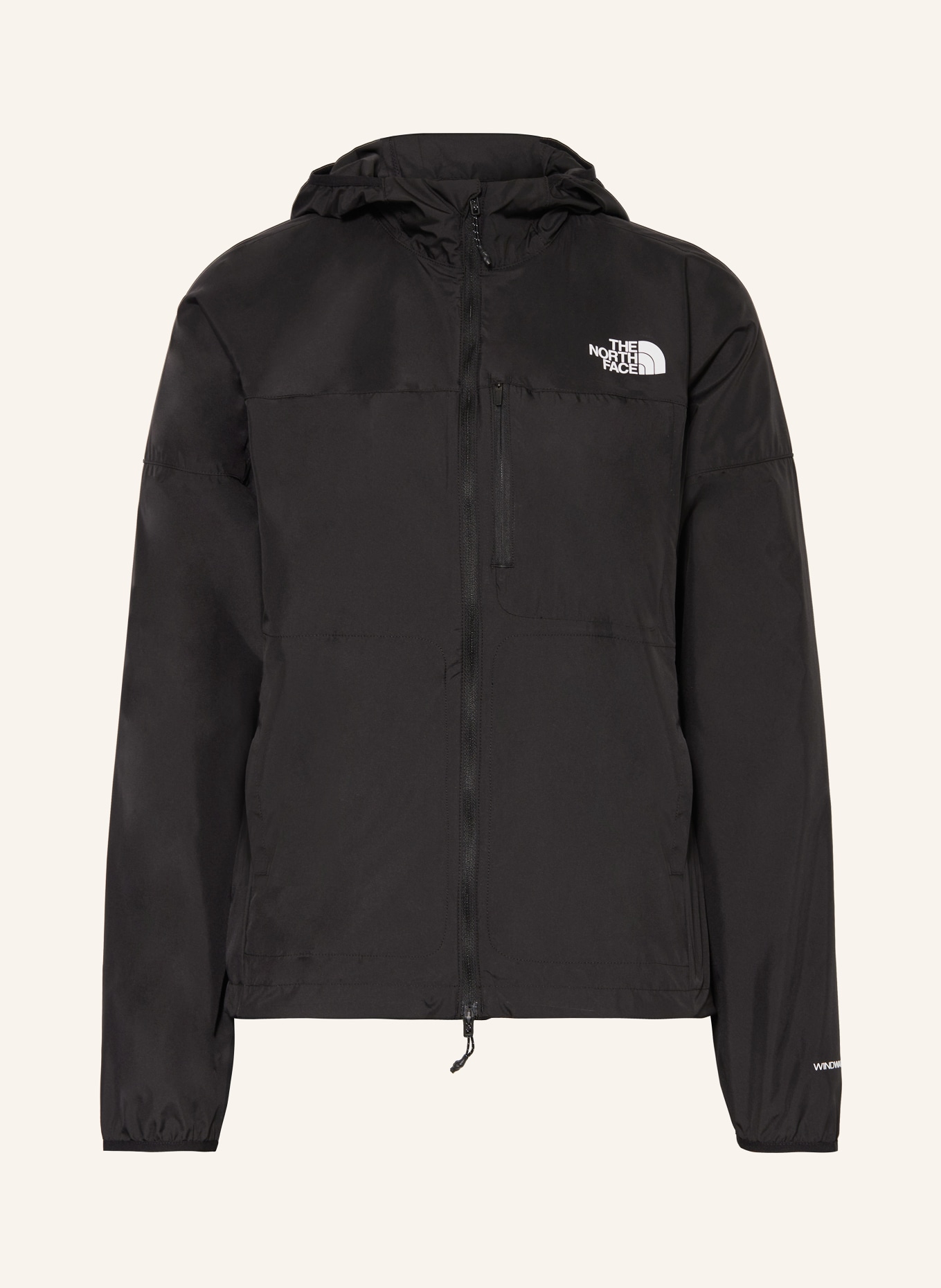 THE NORTH FACE Windbreaker HIGHER, Color: BLACK (Image 1)