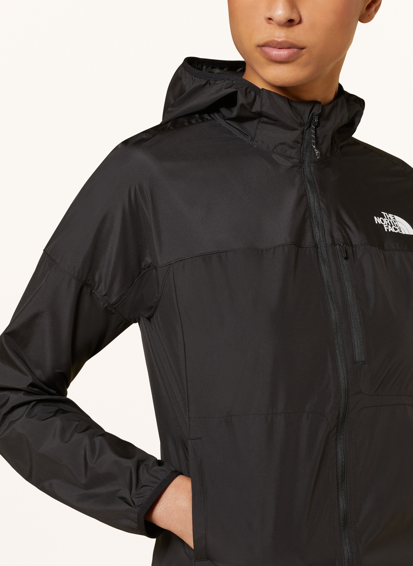 THE NORTH FACE Windbreaker HIGHER, Color: BLACK (Image 4)