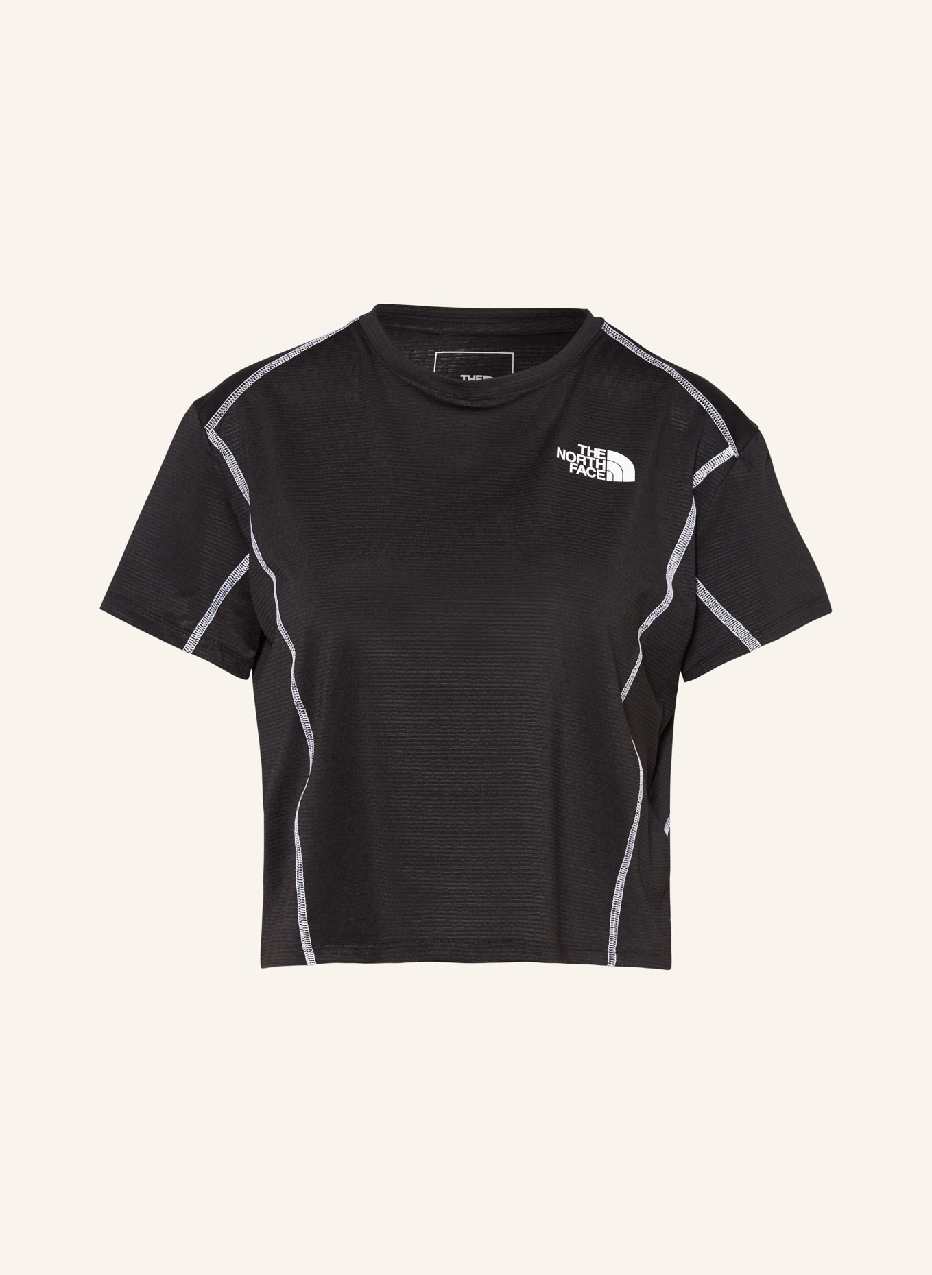 THE NORTH FACE Cropped shirt HAKUUN, Color: BLACK (Image 1)