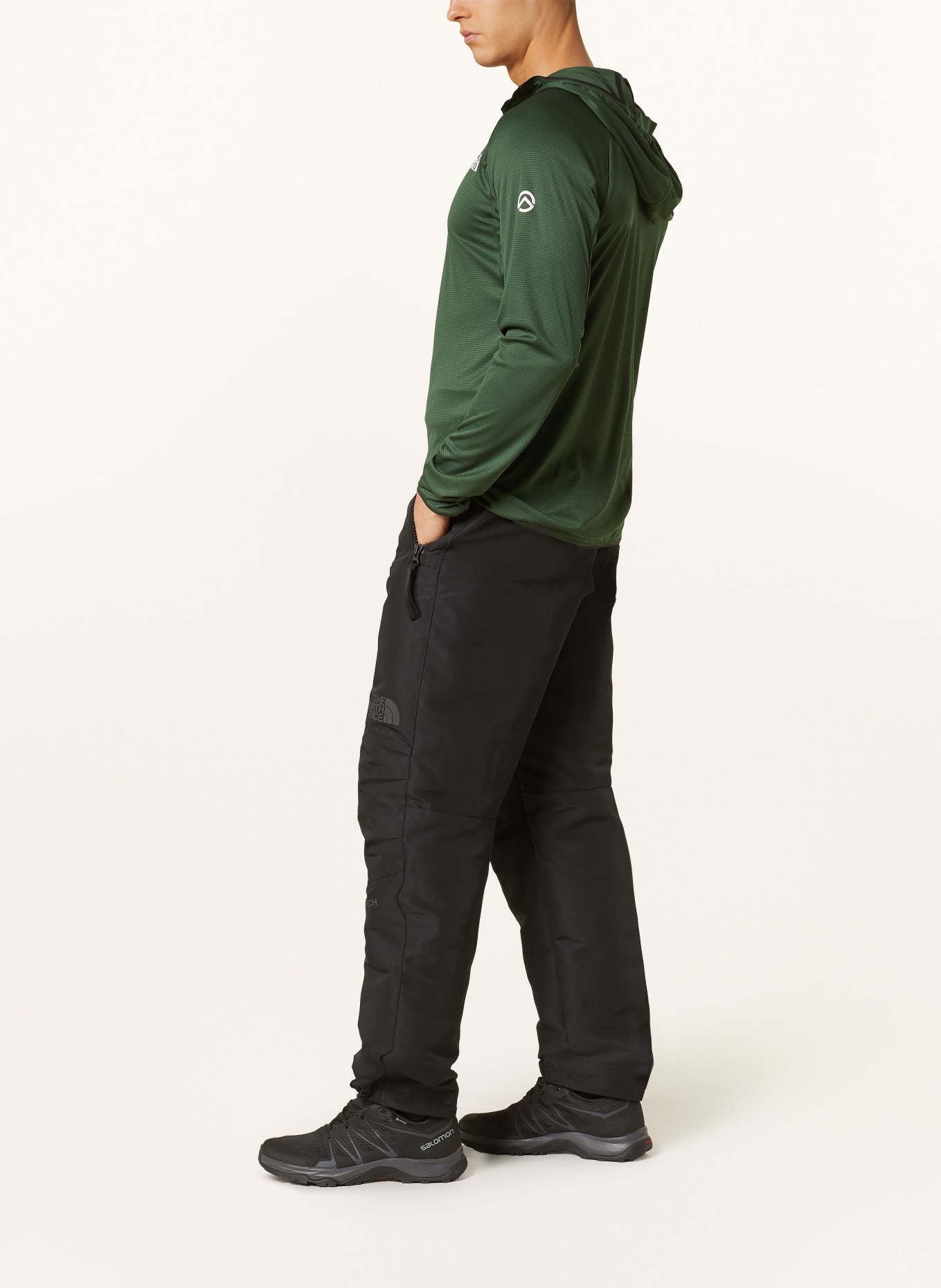 THE NORTH FACE Hoodie SUMMIT DIRECT SUN, Color: DARK GREEN (Image 4)