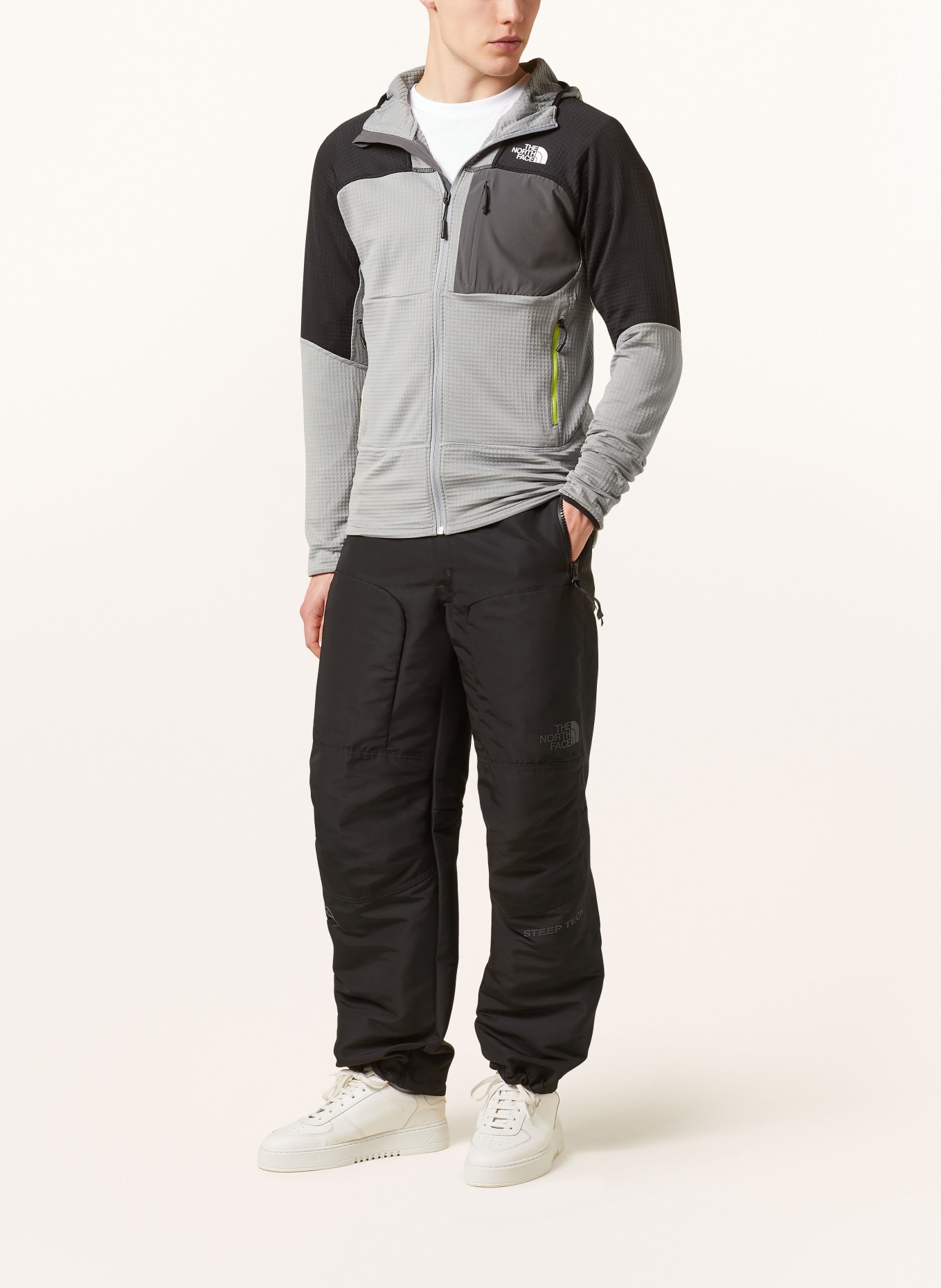 THE NORTH FACE Mid-layer jacket STORMGAP, Color: GRAY/ BLACK/ DARK GRAY (Image 2)