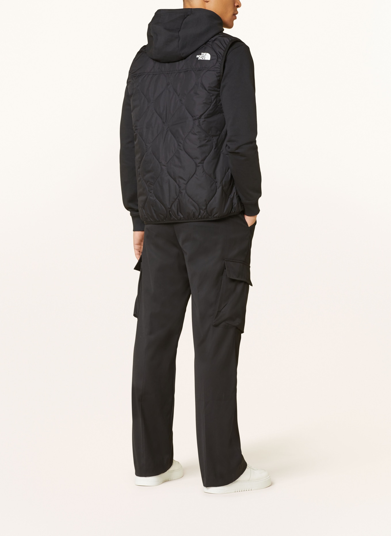 THE NORTH FACE Quilted vest AMPATO, Color: BLACK (Image 3)