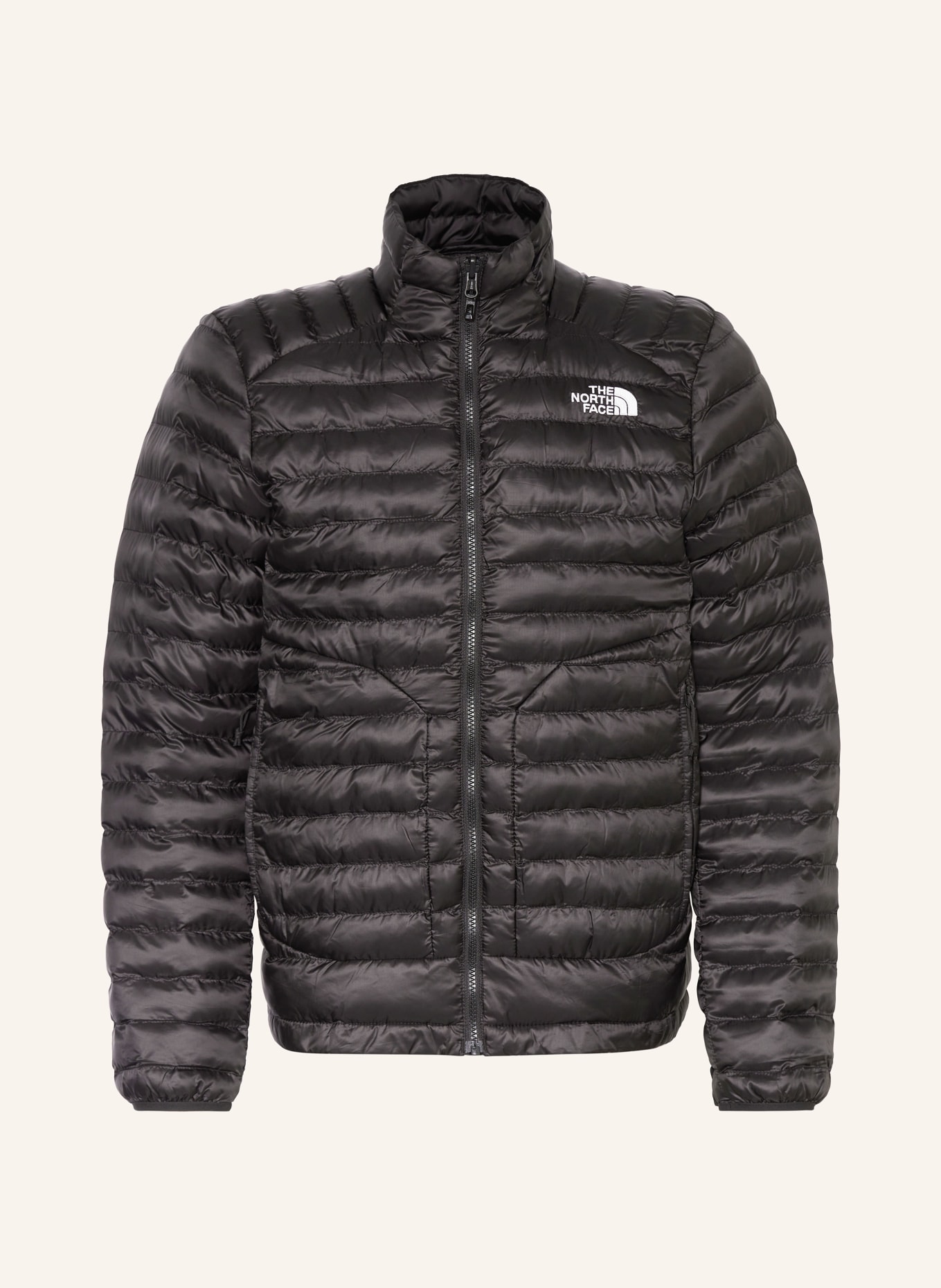 THE NORTH FACE Quilted jacket HUILA, Color: BLACK (Image 1)