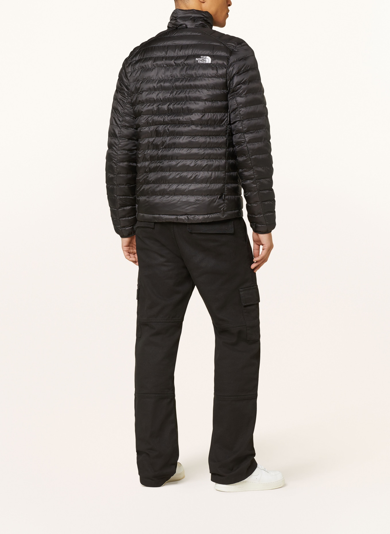 THE NORTH FACE Quilted jacket HUILA, Color: BLACK (Image 3)