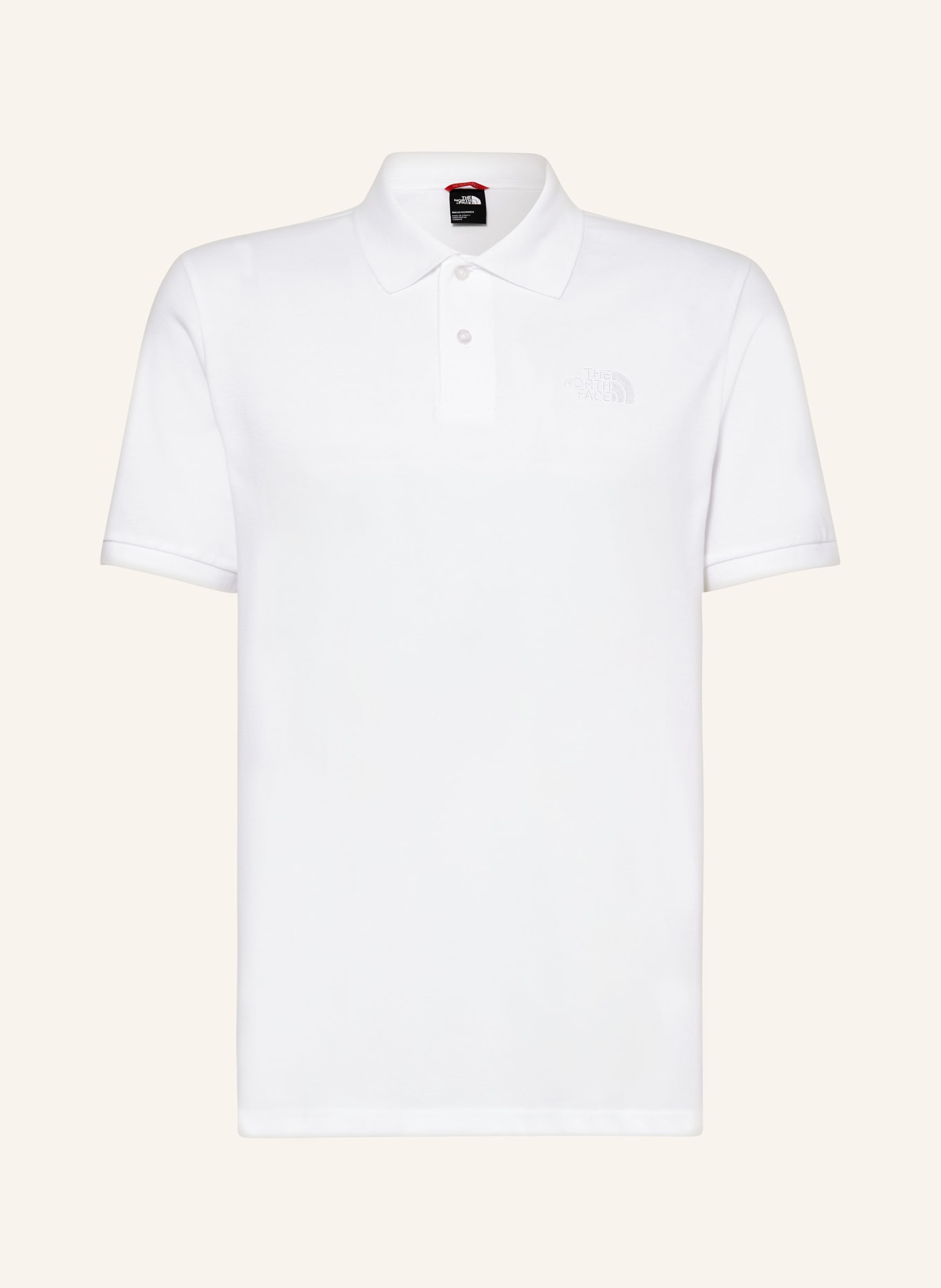 THE NORTH FACE Performance polo shirt, Color: WHITE (Image 1)