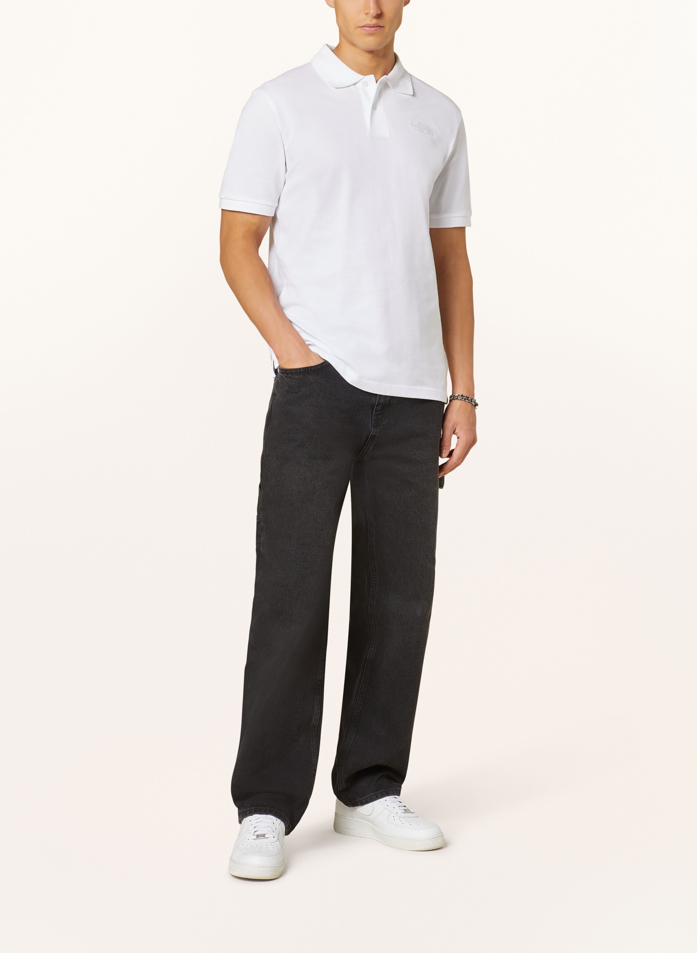 THE NORTH FACE Performance polo shirt, Color: WHITE (Image 2)