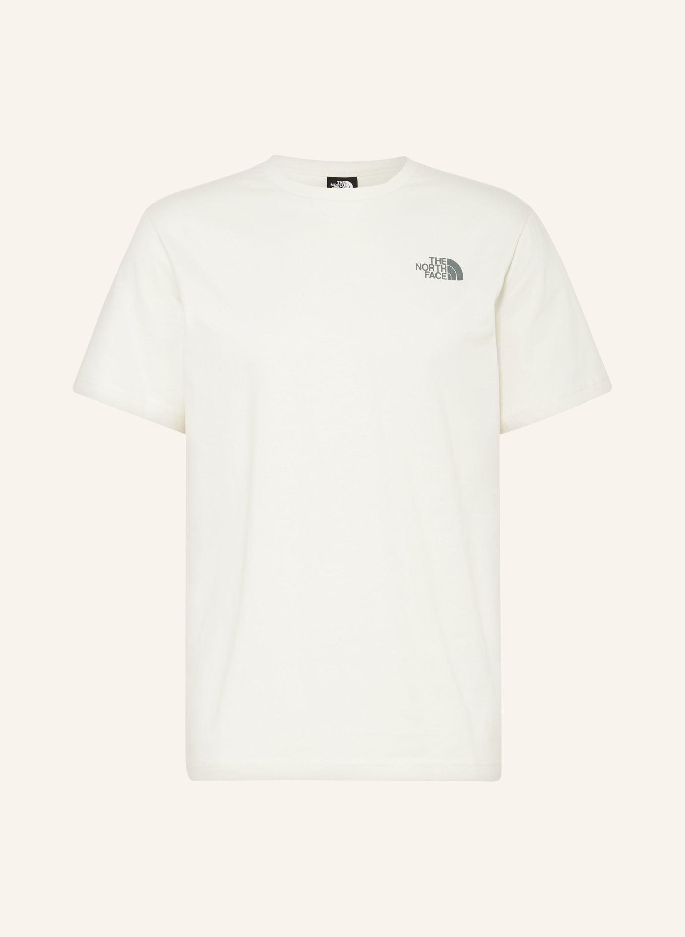 THE NORTH FACE T-shirt, Color: ECRU (Image 1)
