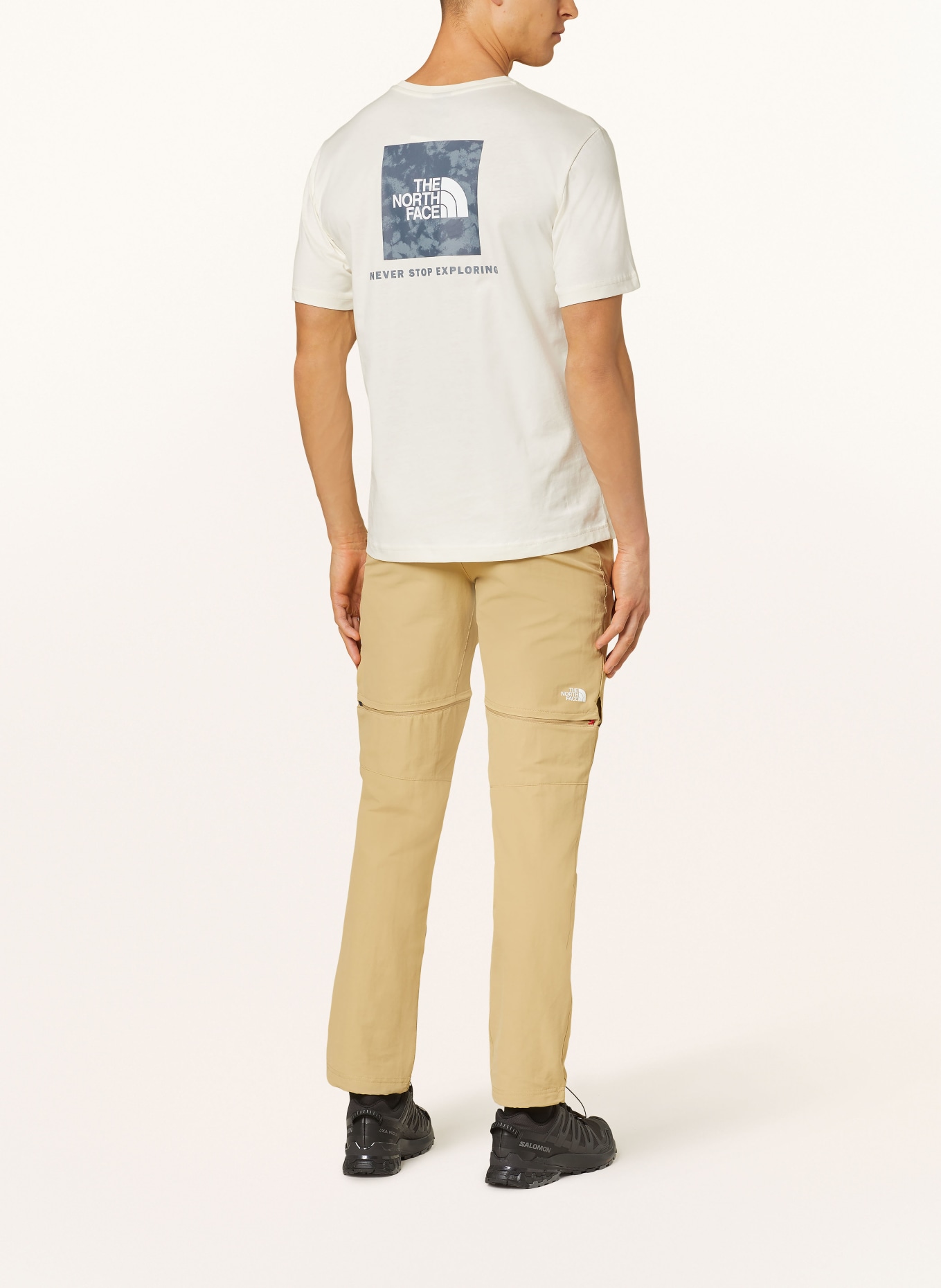 THE NORTH FACE T-shirt REDBOX, Color: ECRU (Image 2)