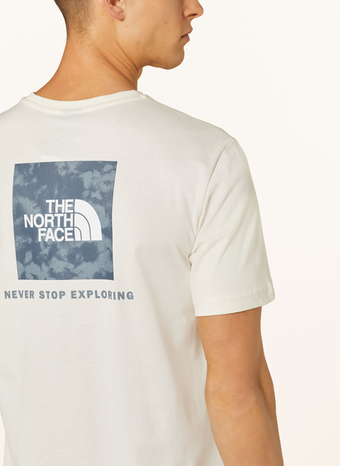 THE NORTH FACE T-shirt REDBOX, Color: ECRU (Image 4)