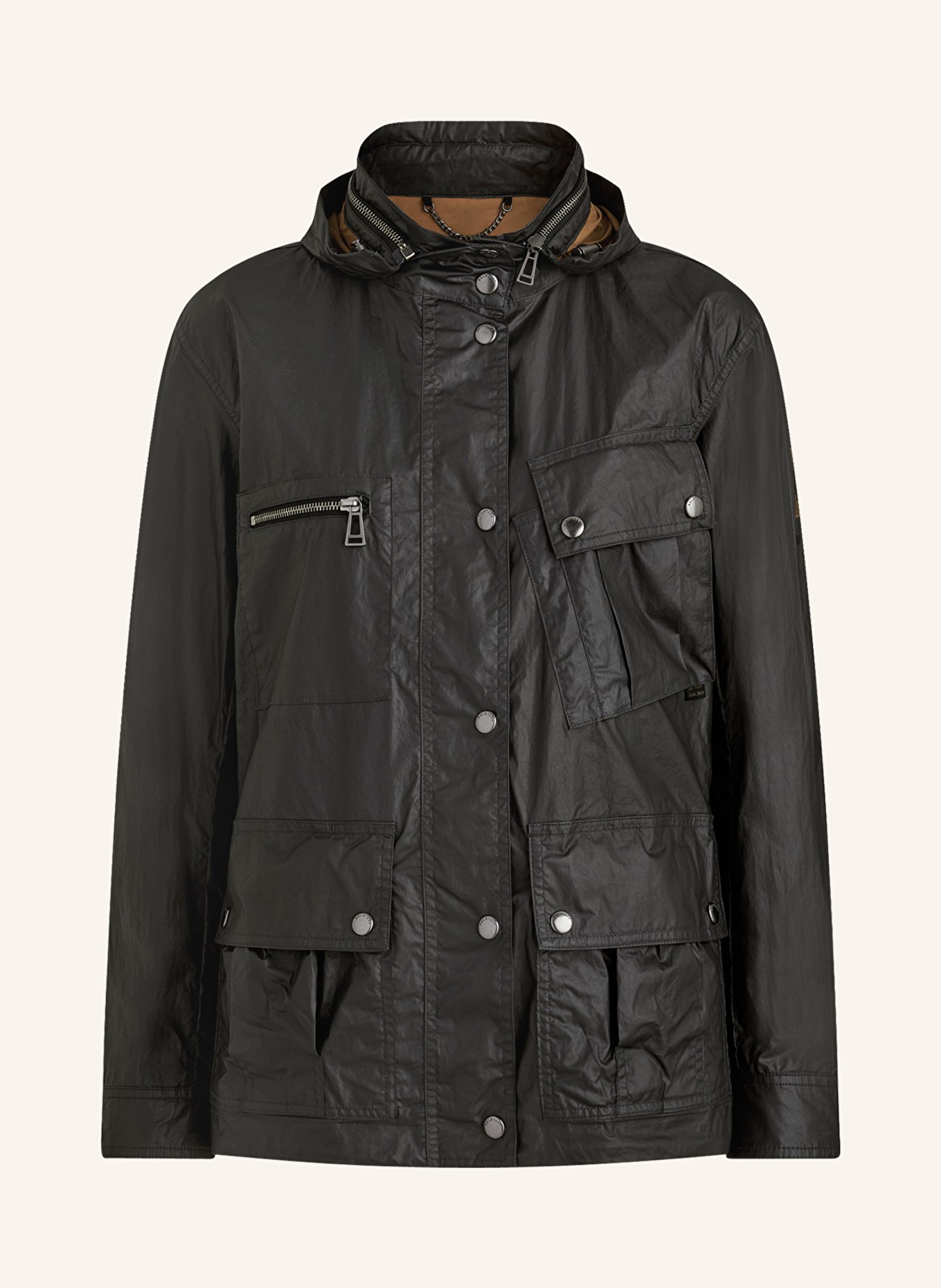 BELSTAFF Field jacket CENTENARY with detachable hood, Color: BLACK (Image 1)
