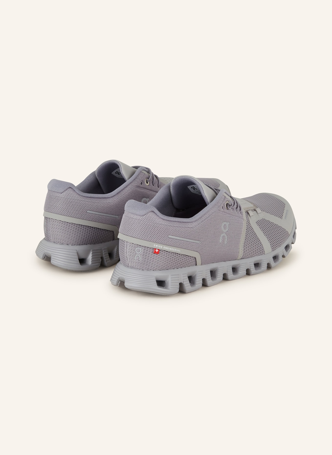 On Sneakers CLOUD 5, Color: GRAY (Image 2)