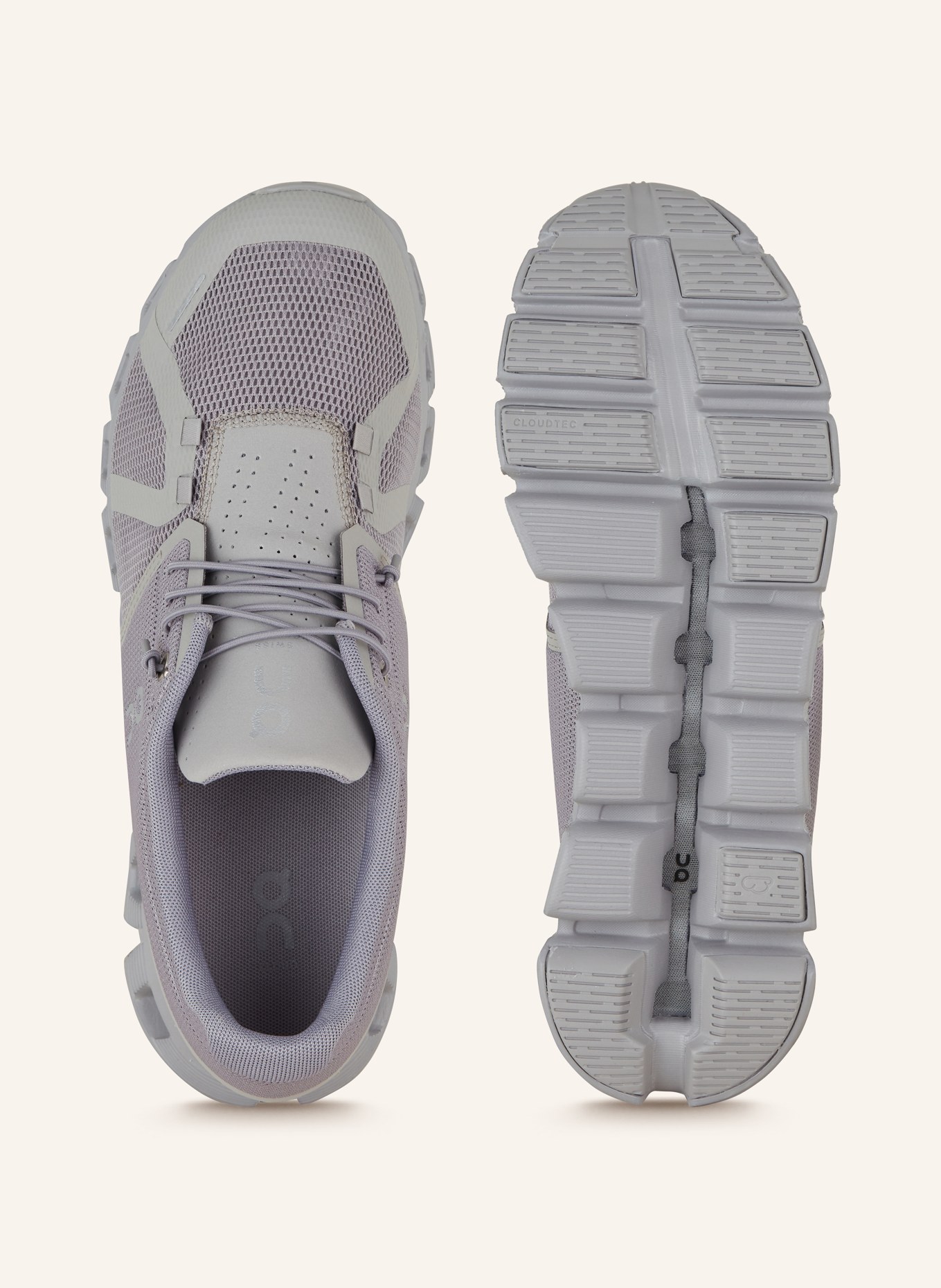 On Sneakers CLOUD 5, Color: GRAY (Image 5)