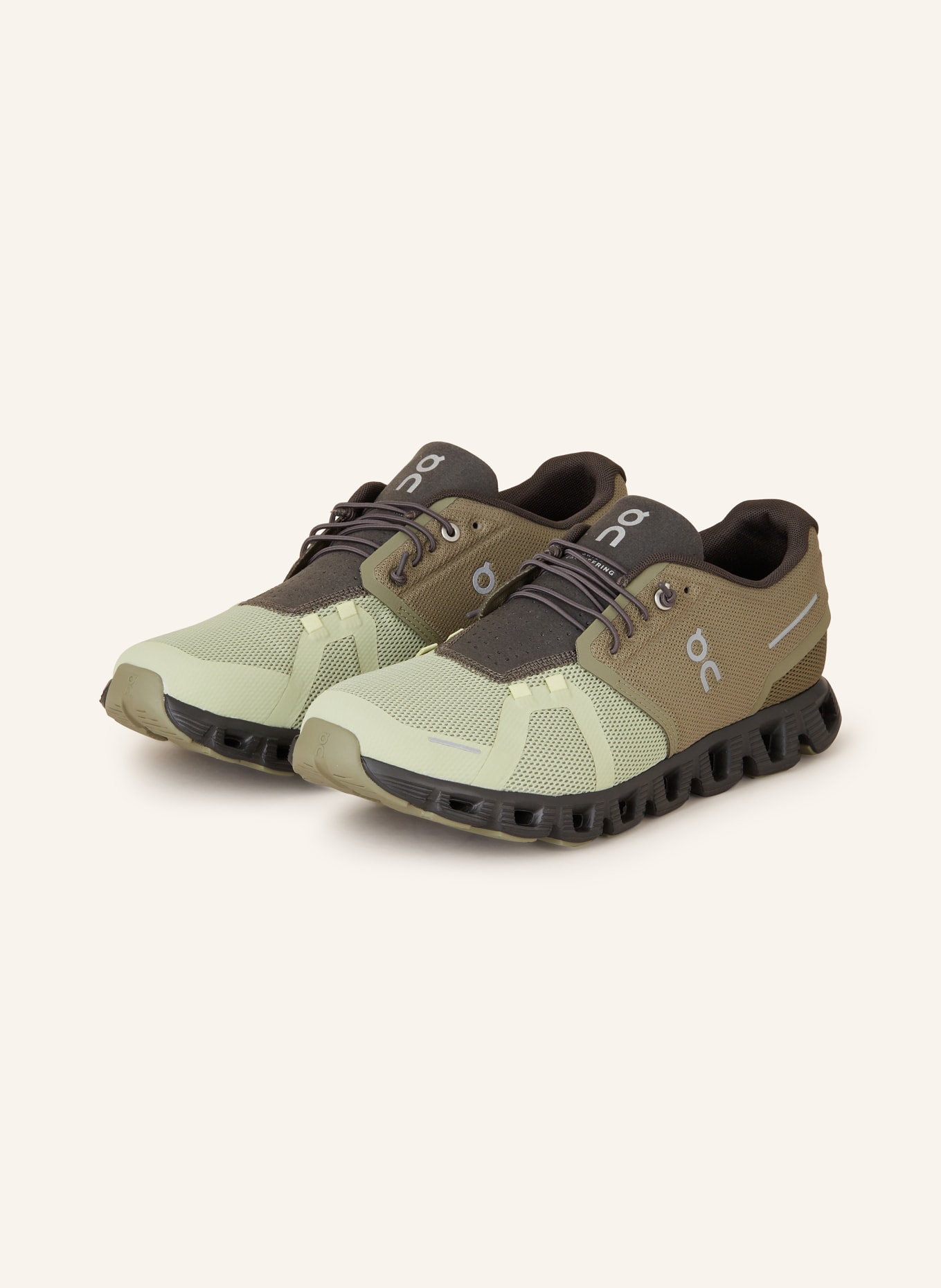 On Sneaker CLOUD 5: KHAKI / OLIV