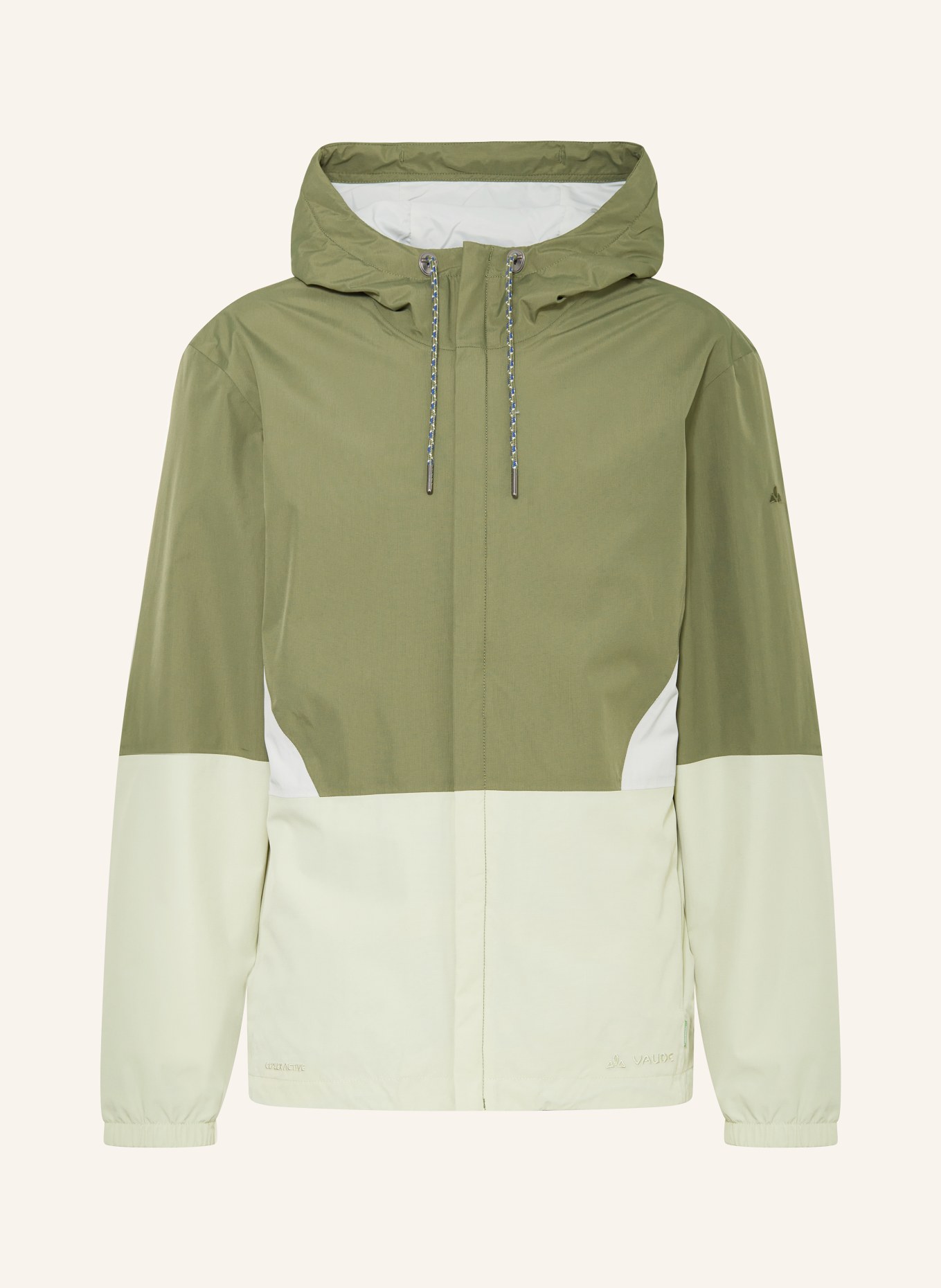VAUDE Outdoor jacket REDMONT III, Color: GREEN/ LIGHT GREEN/ LIGHT GRAY (Image 1)